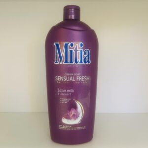 Kreemseep MITIA Soft Care Sensual Fresh lootoslillepiima ja E-vitamiiniga 1L (art. 10903)