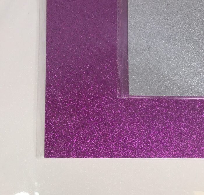 Kartong glitter A4 210g 5lehte eri värvi PK - Image 1