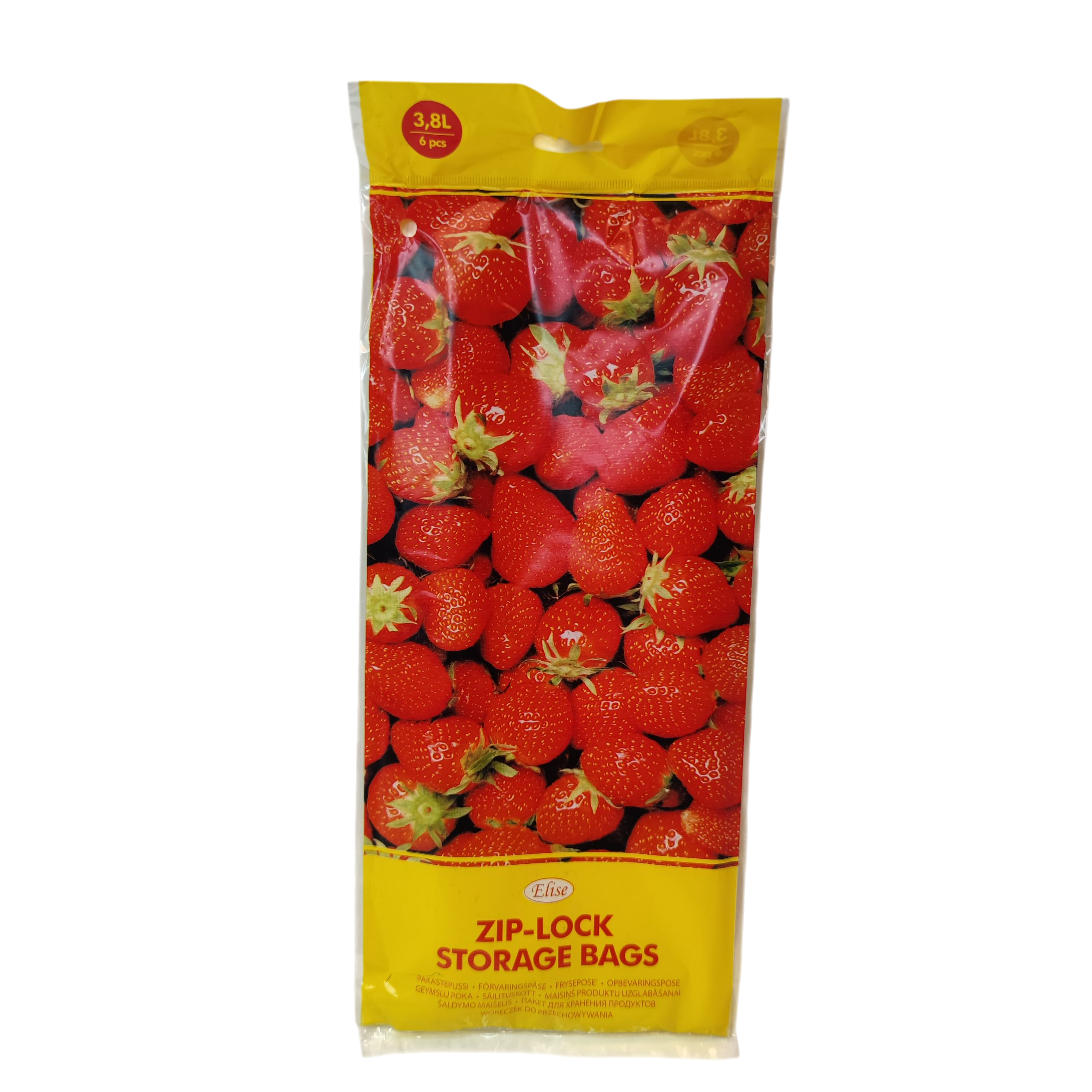 Elise Soonsulguritega säilituskotid sügavkülmakotid 3,8L 28x29cm 6tk