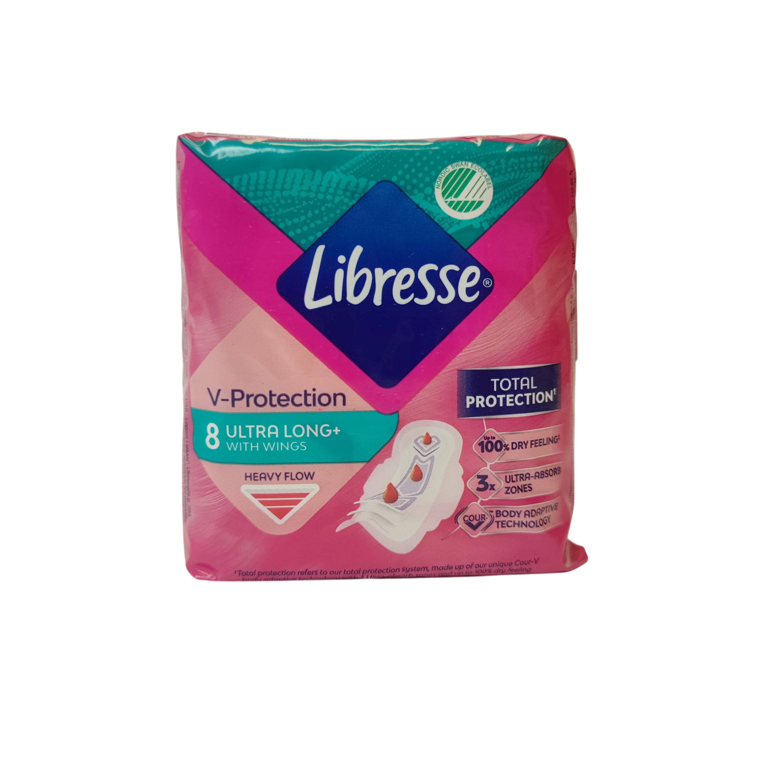 Libresse Inv. Super Wing hügieeniside 8tk/pk