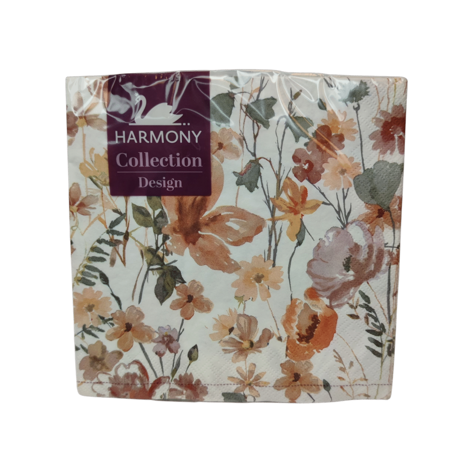 Salvrätik Harmony 33x33cm 20tk/pk lilled