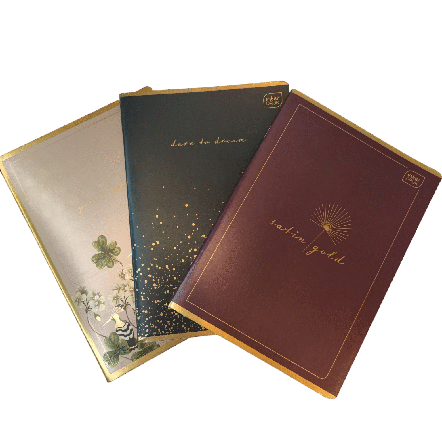 Kaustik A5 80 lehte ruut Satin gold - Image 2