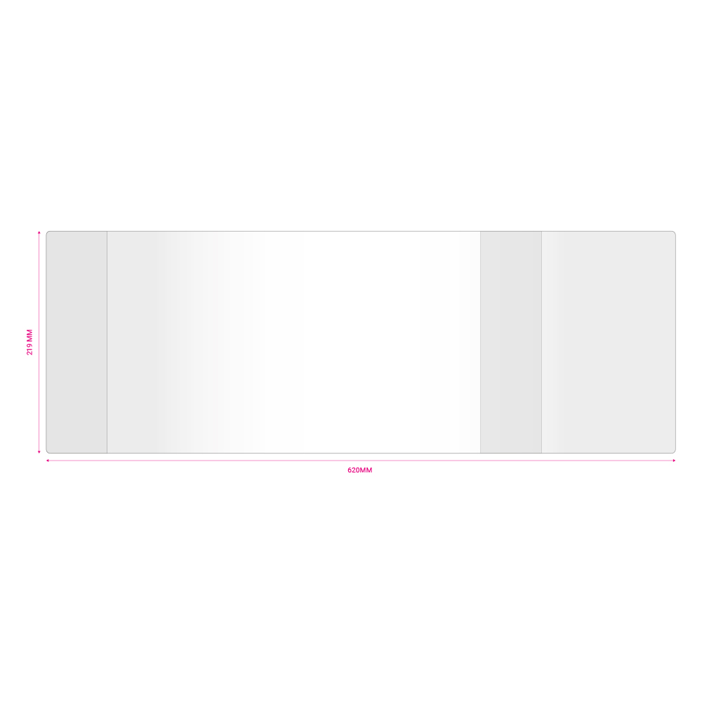 Kilekaaned sisemõõt 215x618mm, reguleeritavad