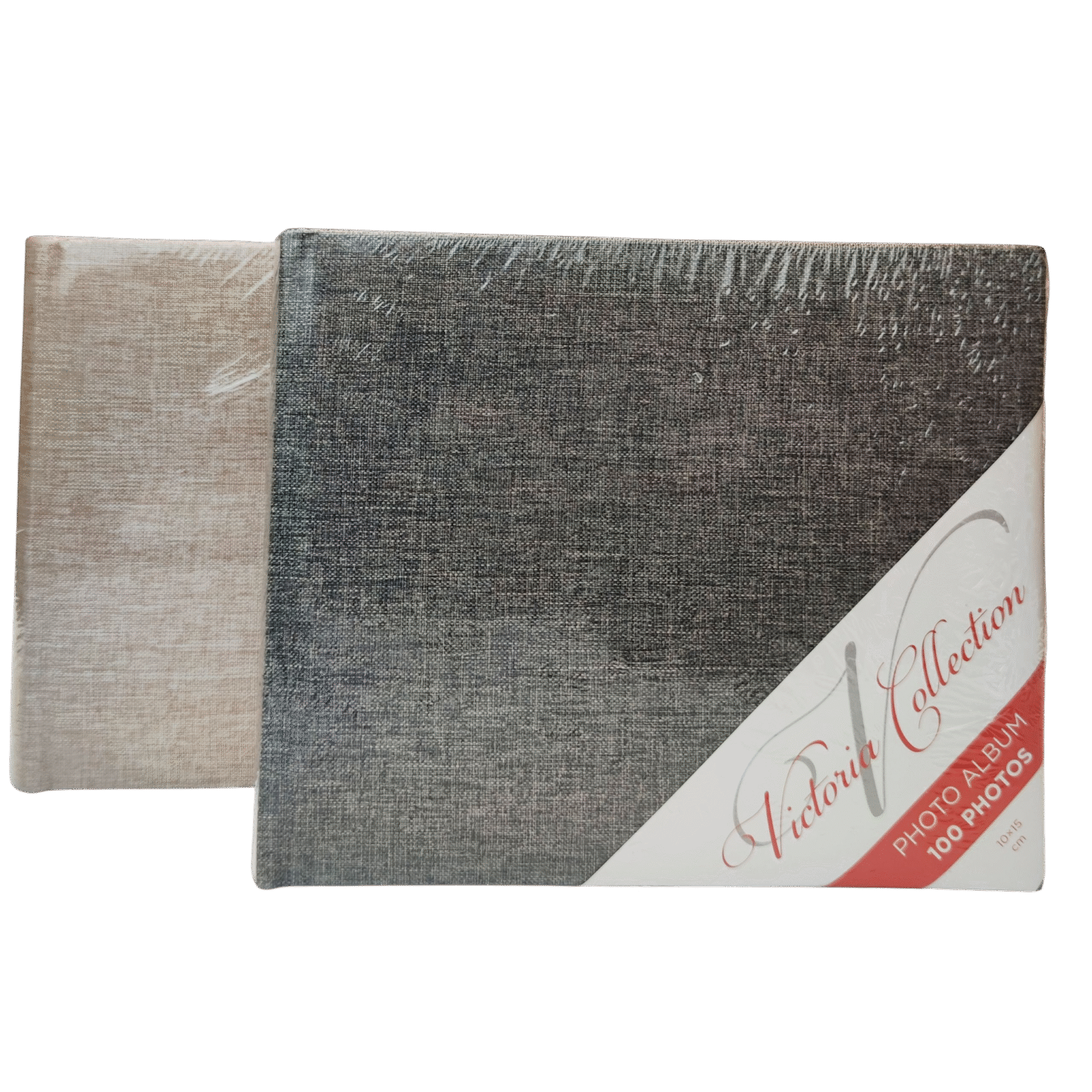 Fotoalbum Canvas 10x15cm 100 pilti roosa/hall - Image 2
