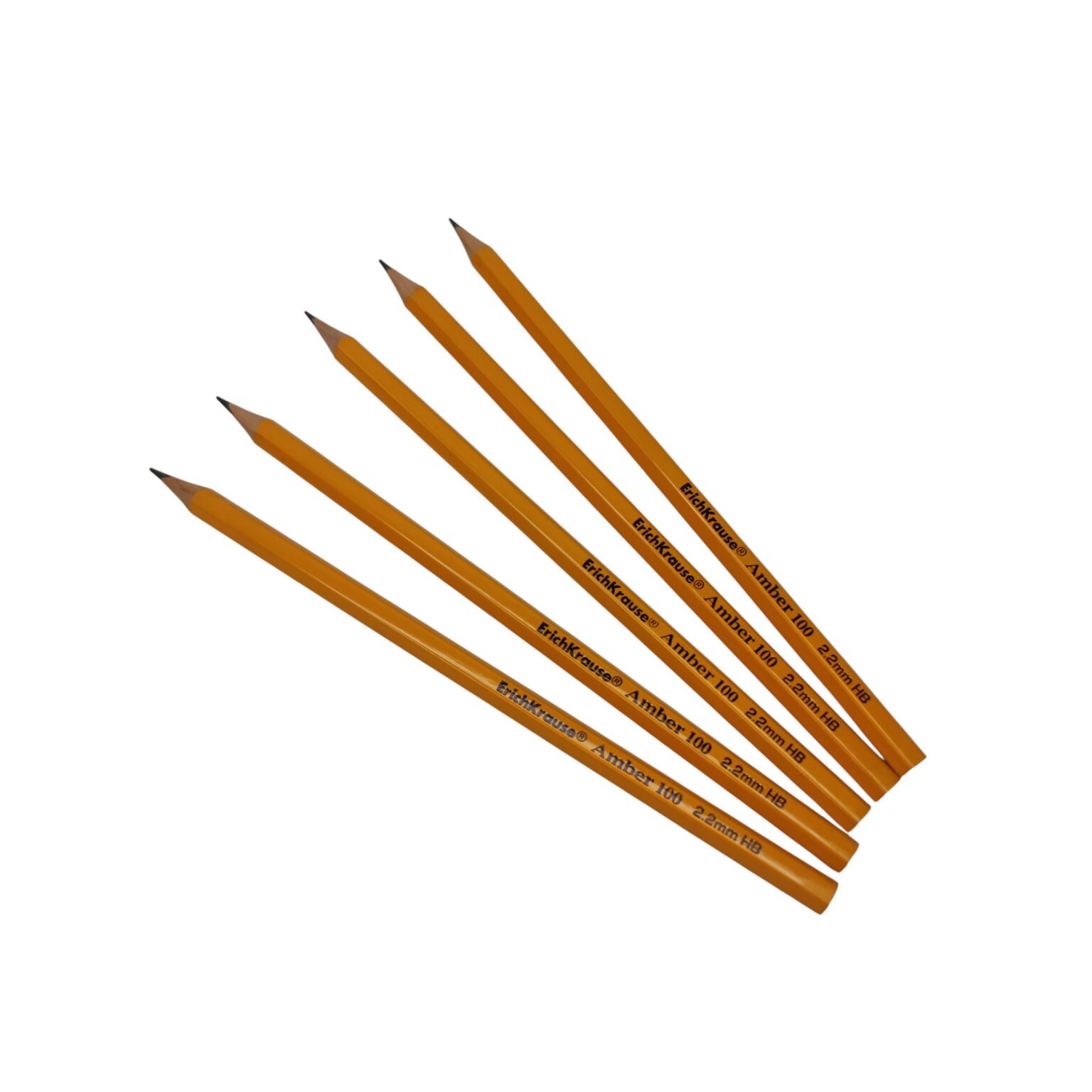 Harilik pliiats Amber HB kummita kuuskant