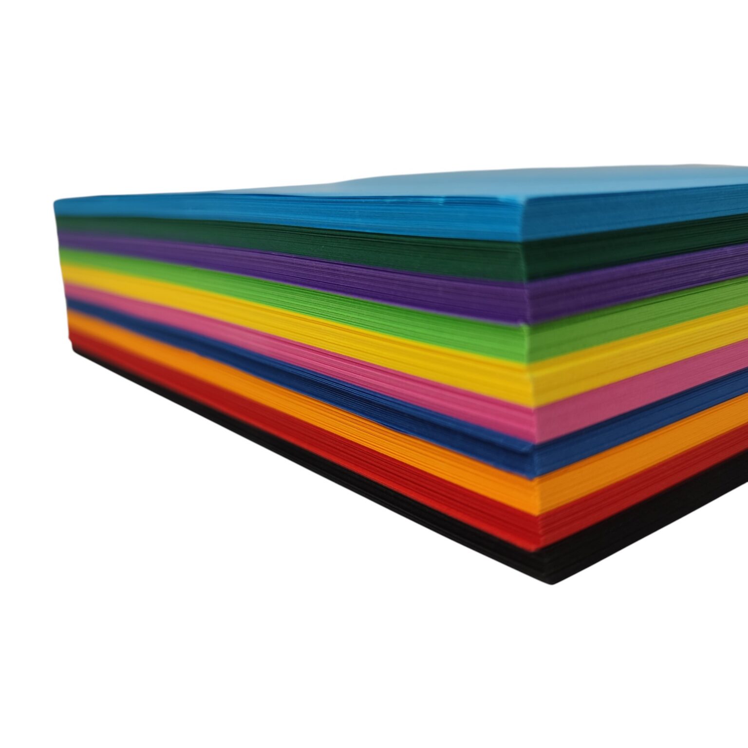 Värviline paber A4 80g 500l/pk 10värvi segu