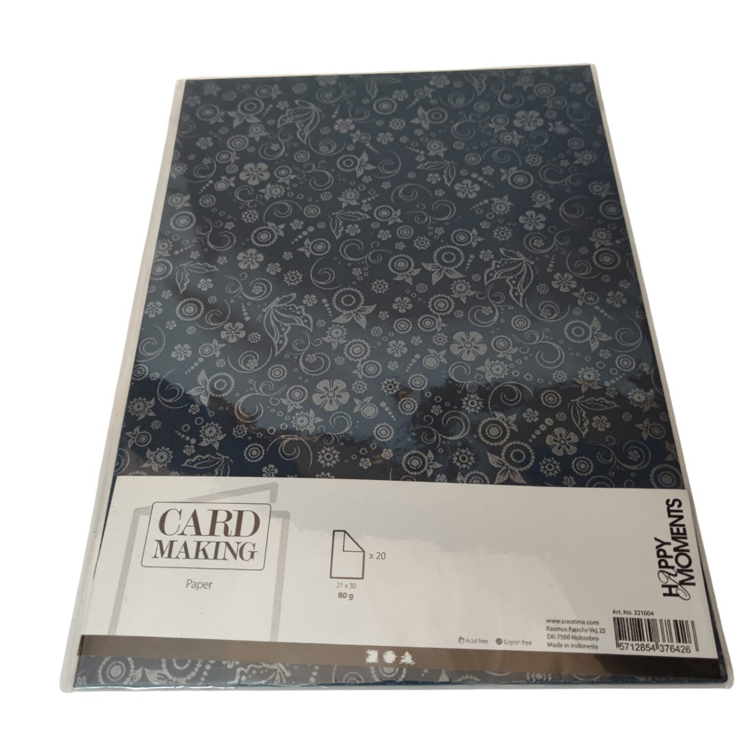 Disainpaber A4 lillemustriga  80g 20lk/pk - Image 2