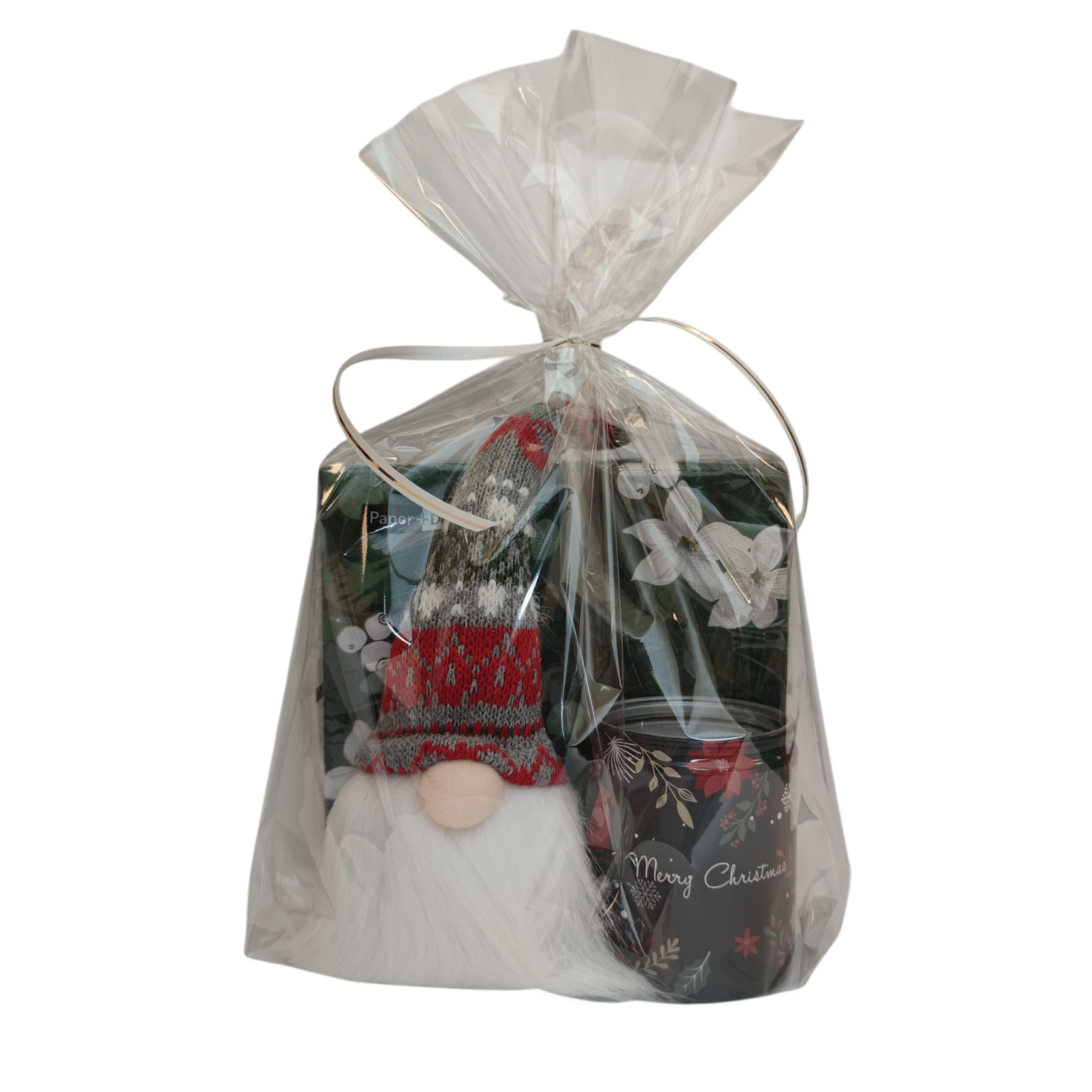 Jõulukink - päkapikk, salvrätid, lõhnaküünal või valguspall