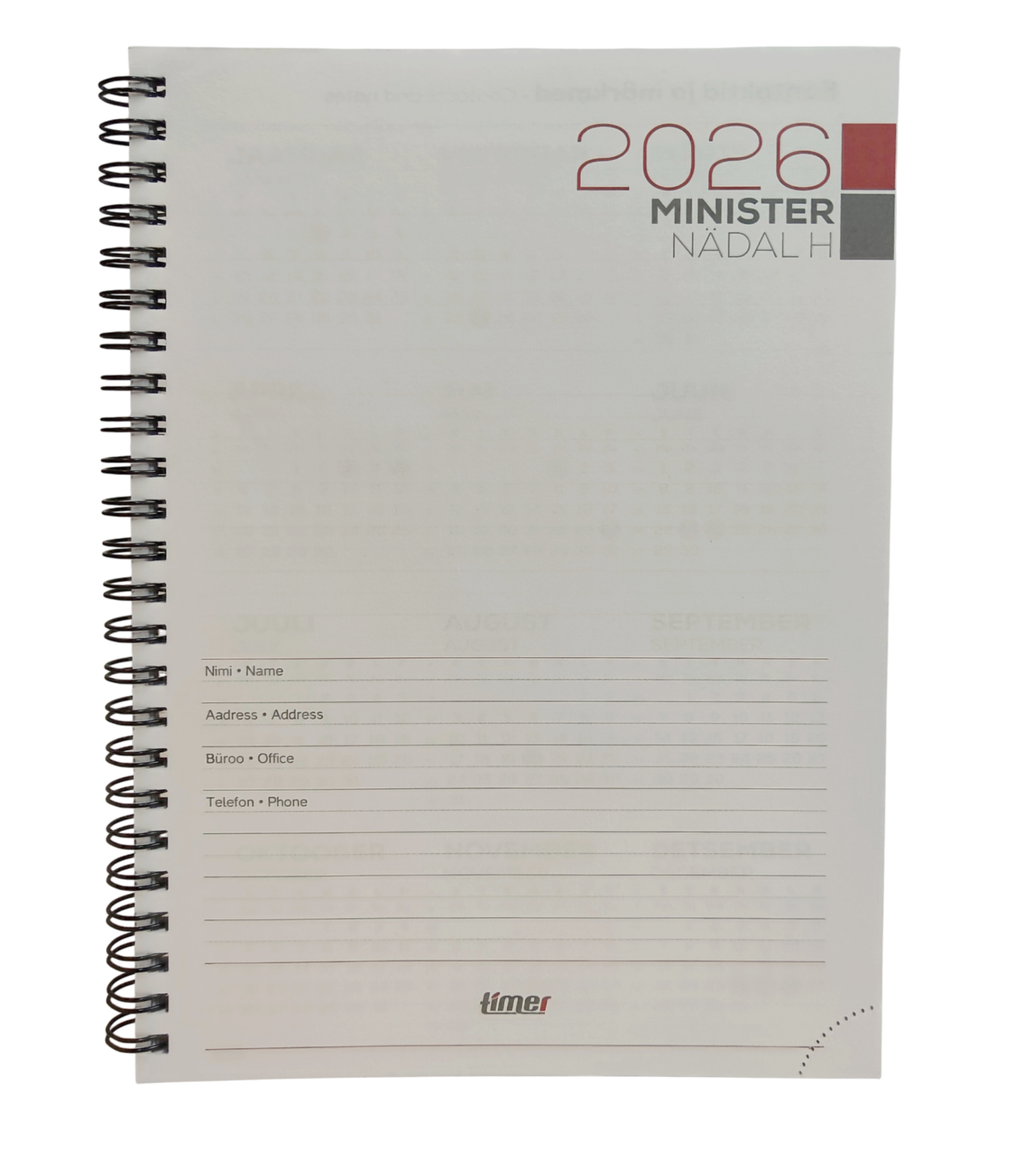 MINISTER SpirEx sisu Nädal H Timer