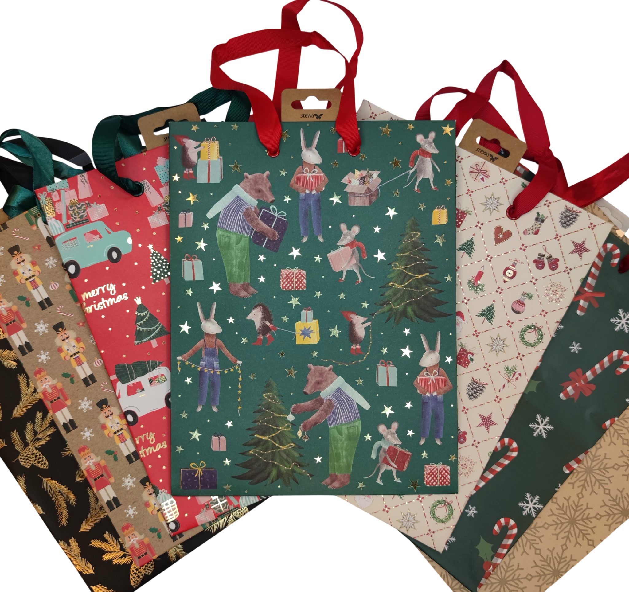 Kinkekott 23x13x30cm paelsangadega