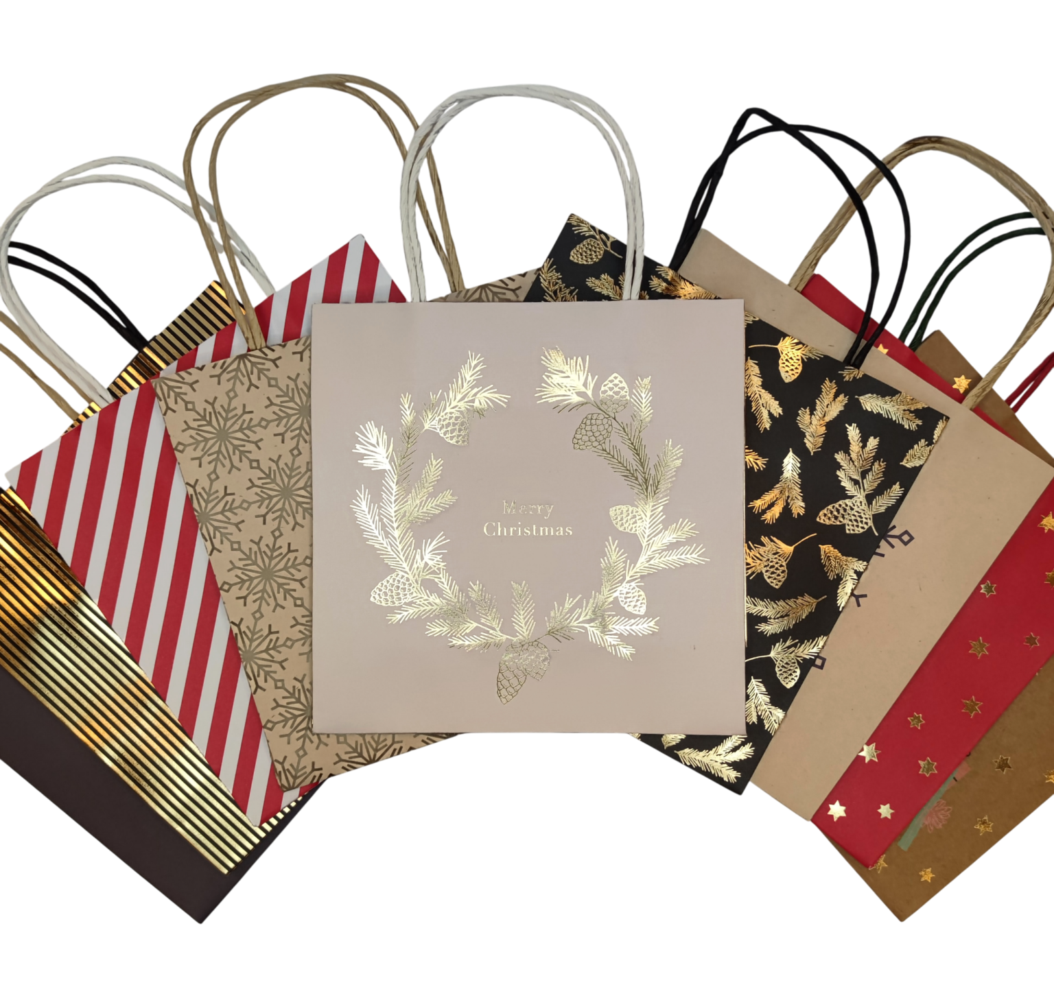 Kinkekott 20x8x20cm nöörsangadega