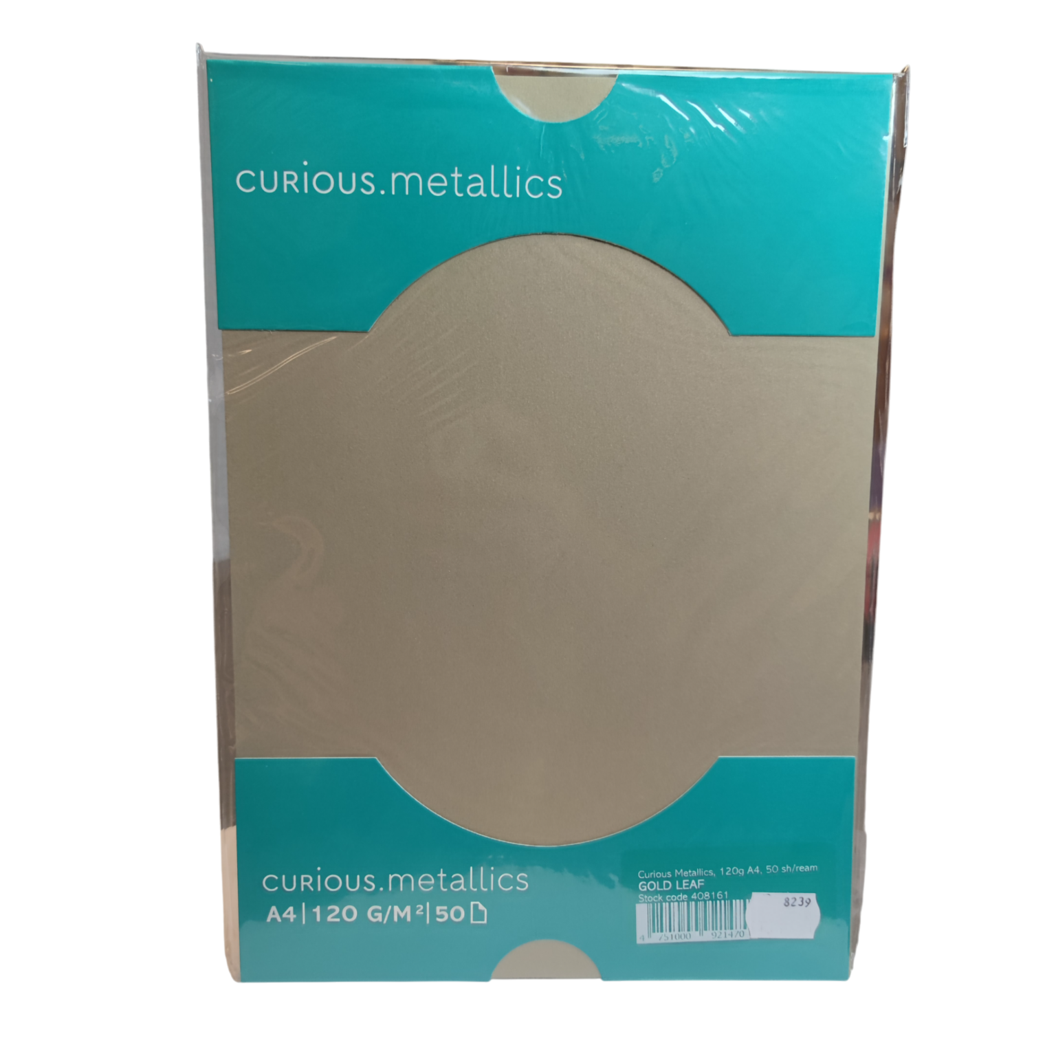 Disainpaber A4 Curious Metallics 120g Gold Leaf 50lehte/pk - Image 2