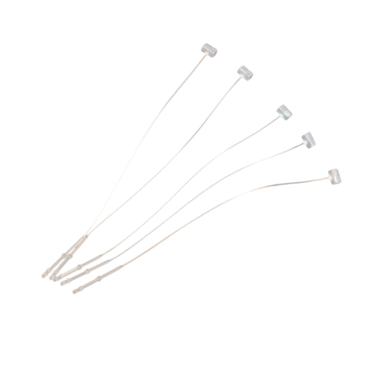 Aaskinnitused PP 125mm läbipaistev 500tk/pk - Image 2