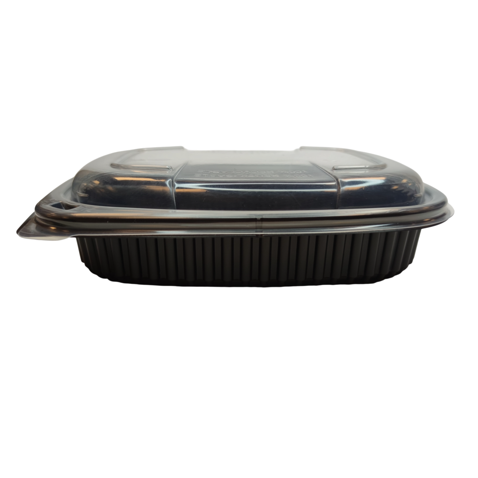 Toidukarp 800ml kandiline 170x215 PP must + kaas läbipaistev 40tk/pk - Image 2