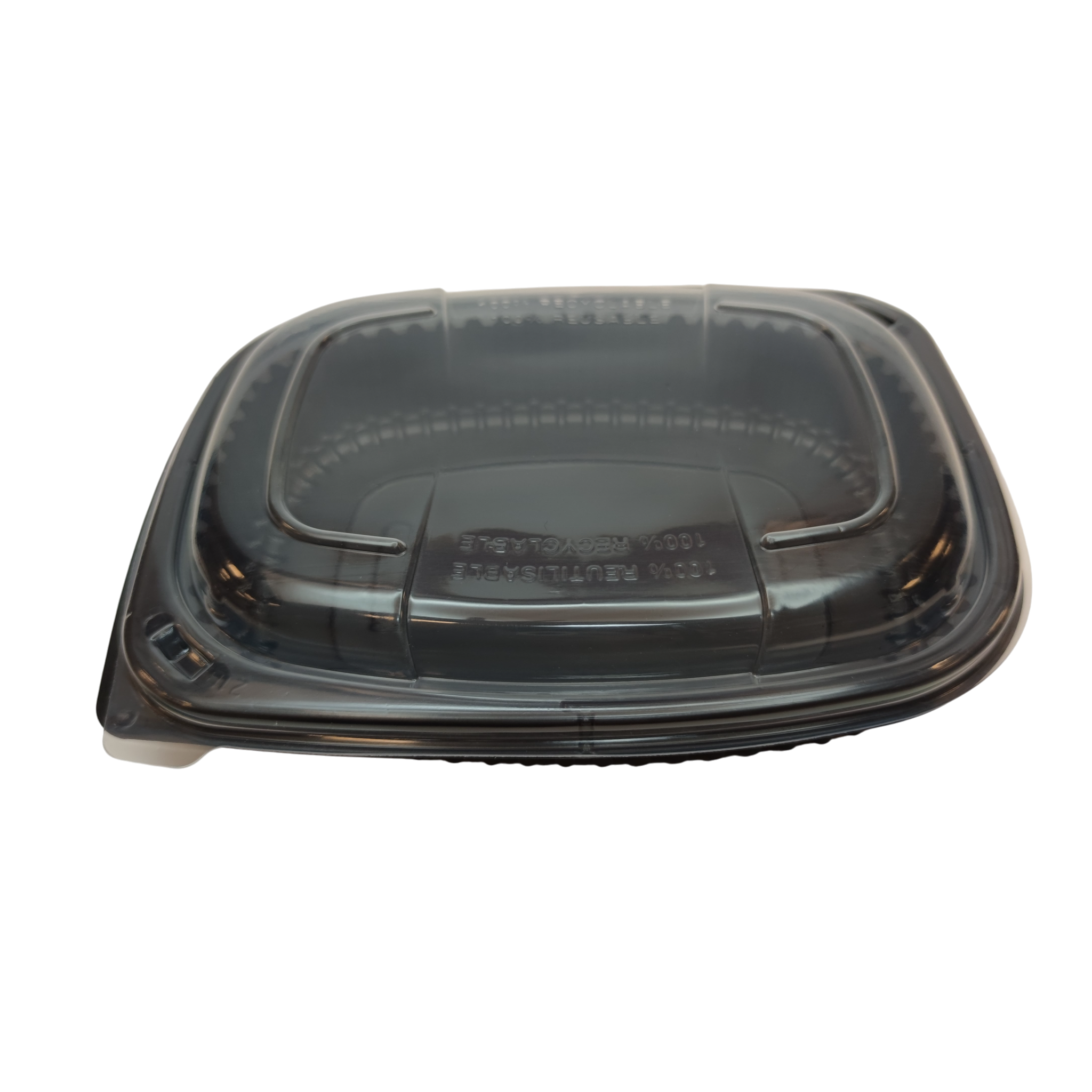 Toidukarp 800ml kandiline 170x215 PP must + kaas läbipaistev 40tk/pk