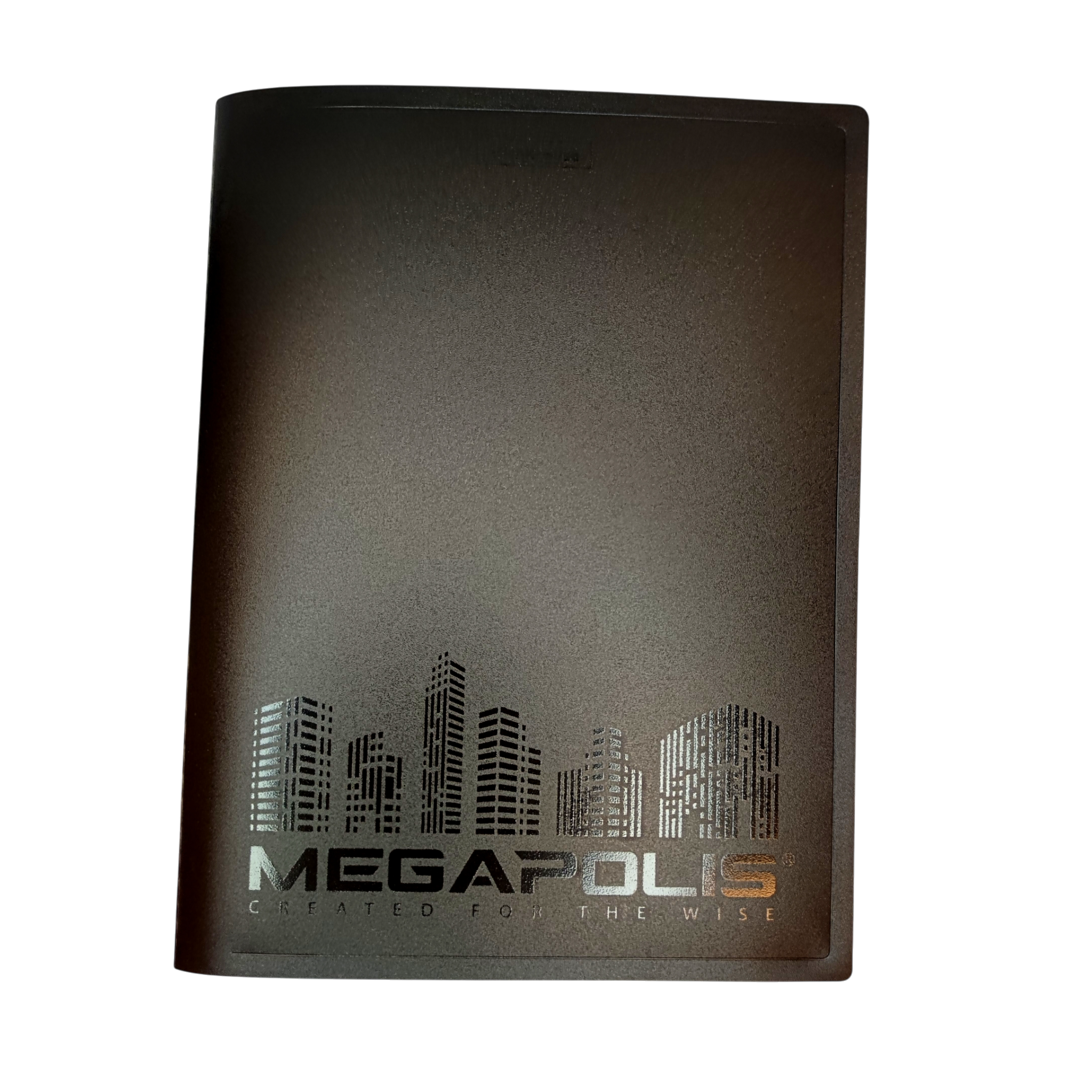 Rõngaskaaned A4 Megapolis 2 rõngast 2,4cm