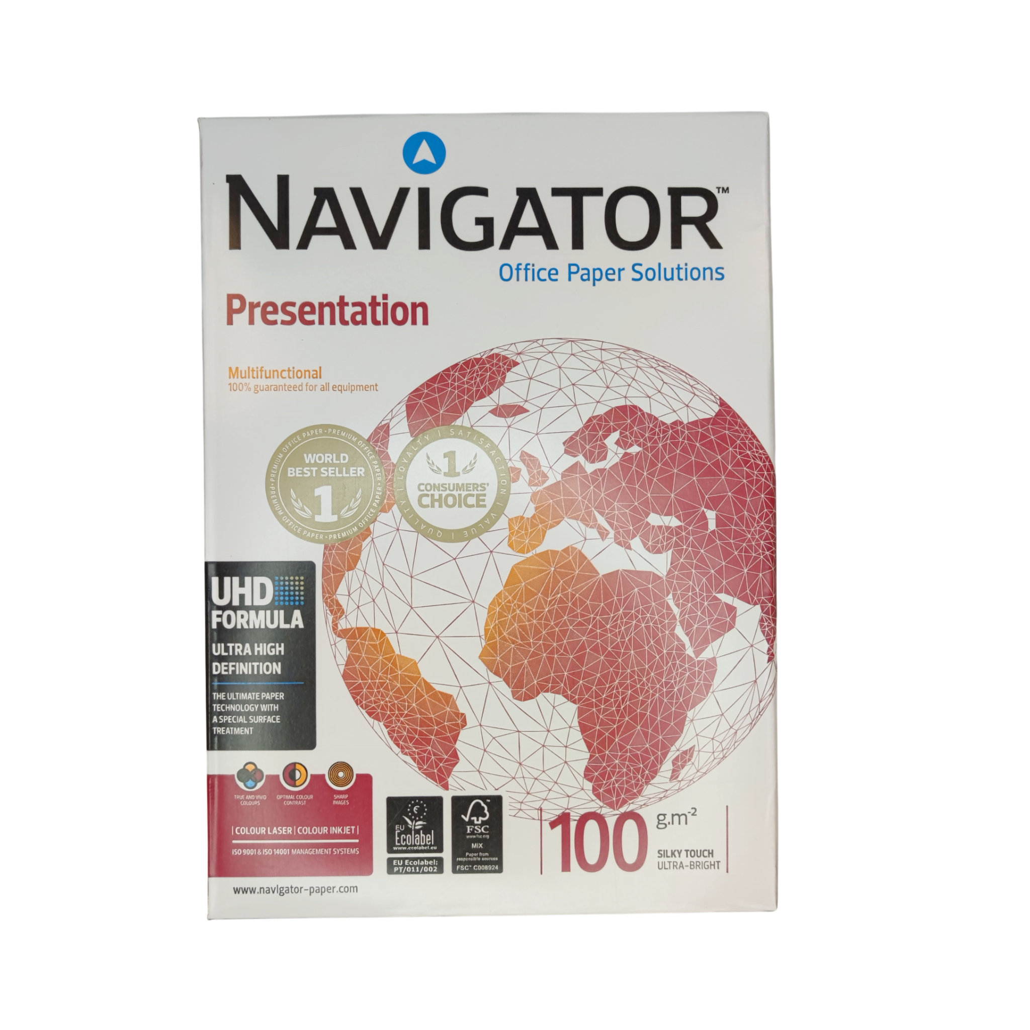 Koopiapaber Navigator Presentation A4 100g 500lehte/pk