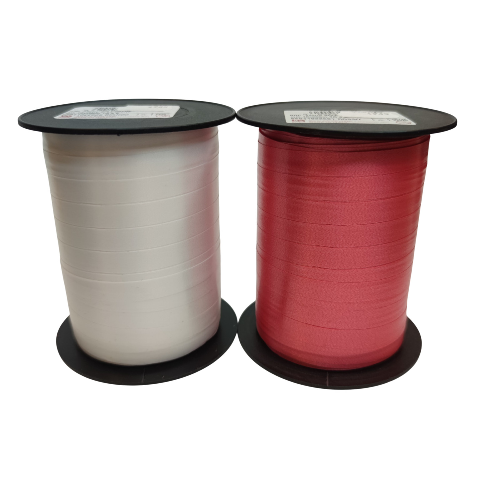 Pakkepael 10mmx250m valge/punane