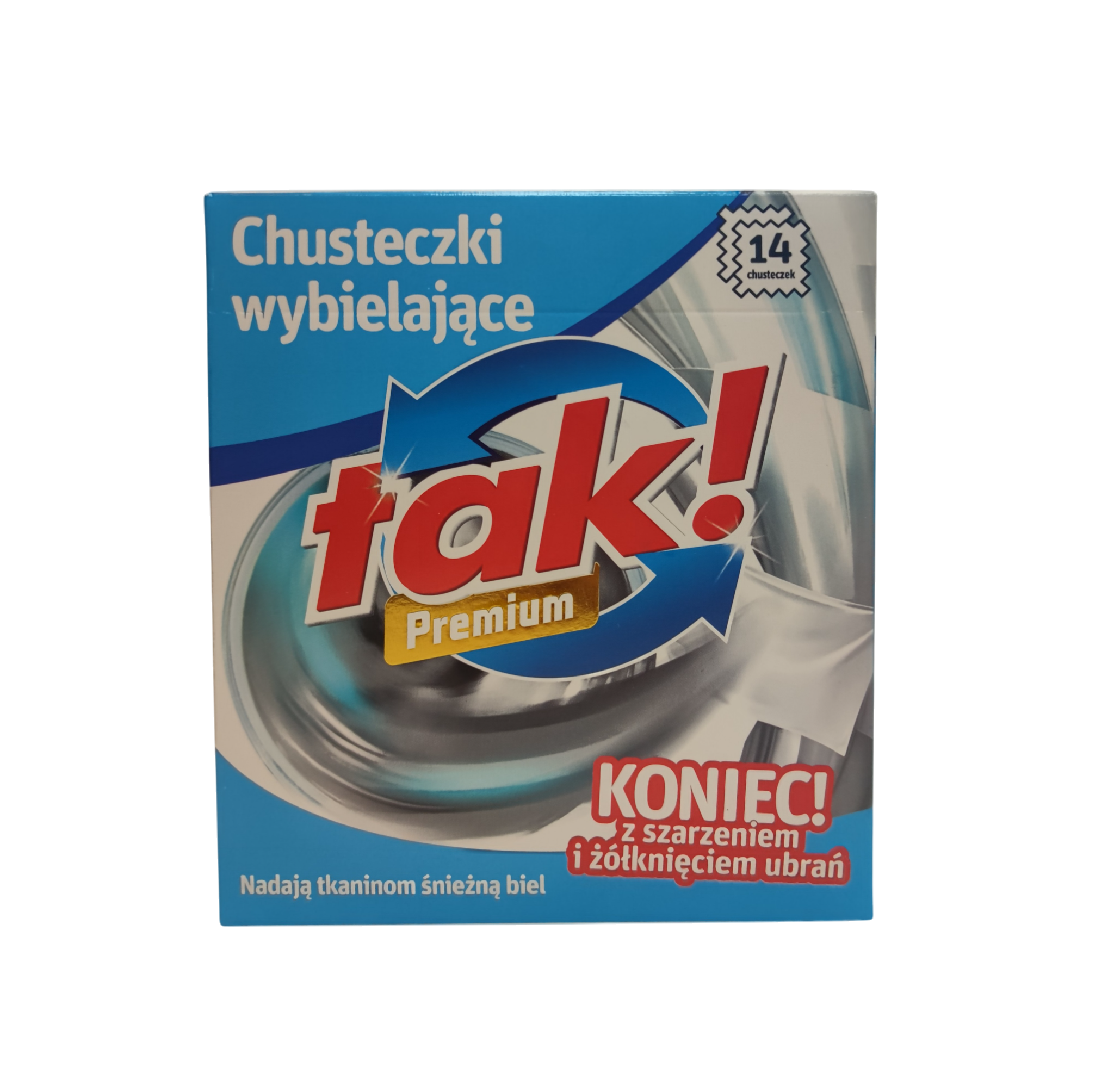 Pesulehed TAK valgele pesule 14tk/pk