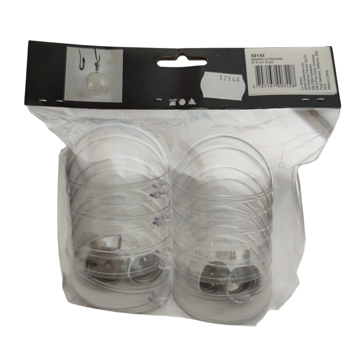 Plastist kuul 6cm 8tk/pk - Image 2