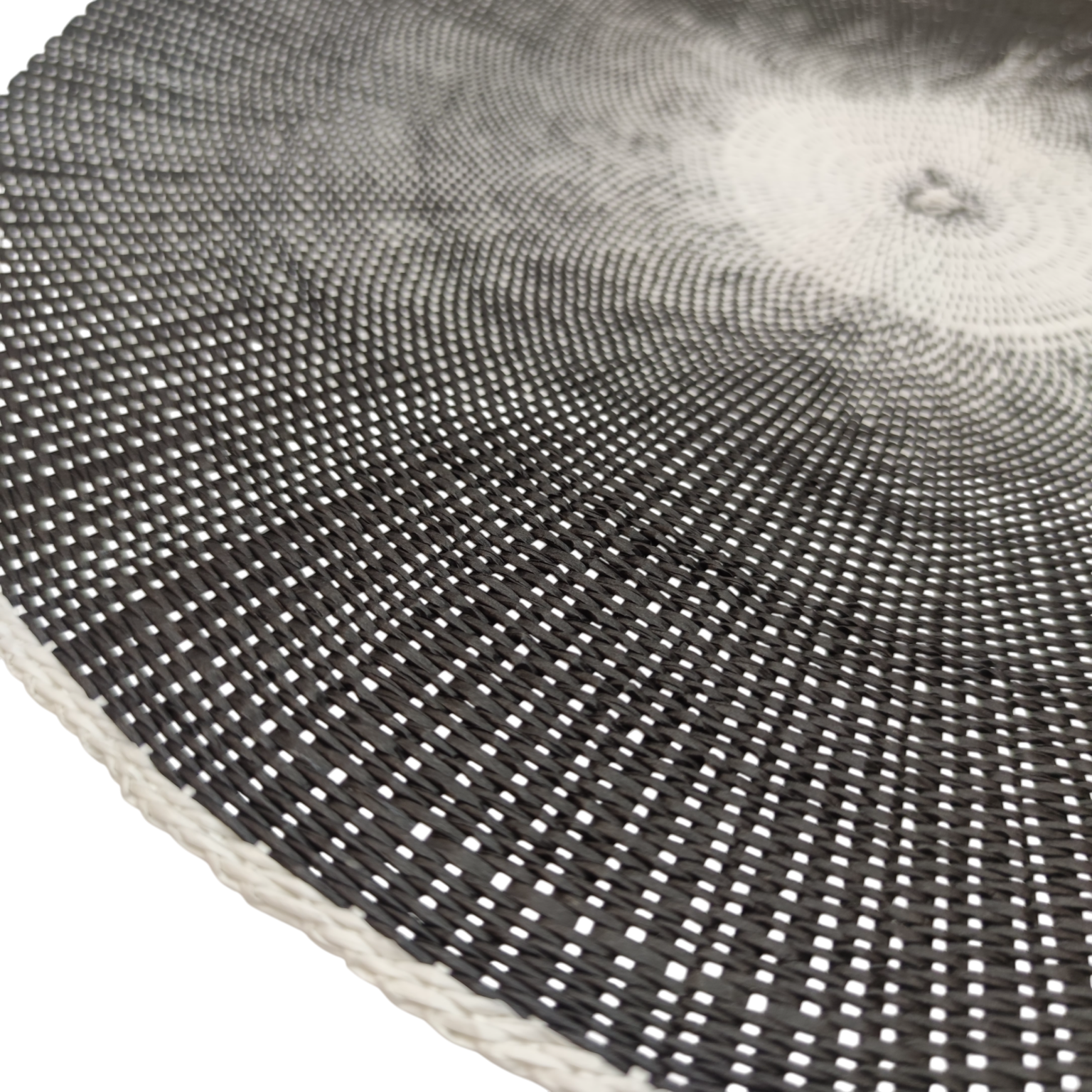 Linik ümar must/valge 38cm - Image 2