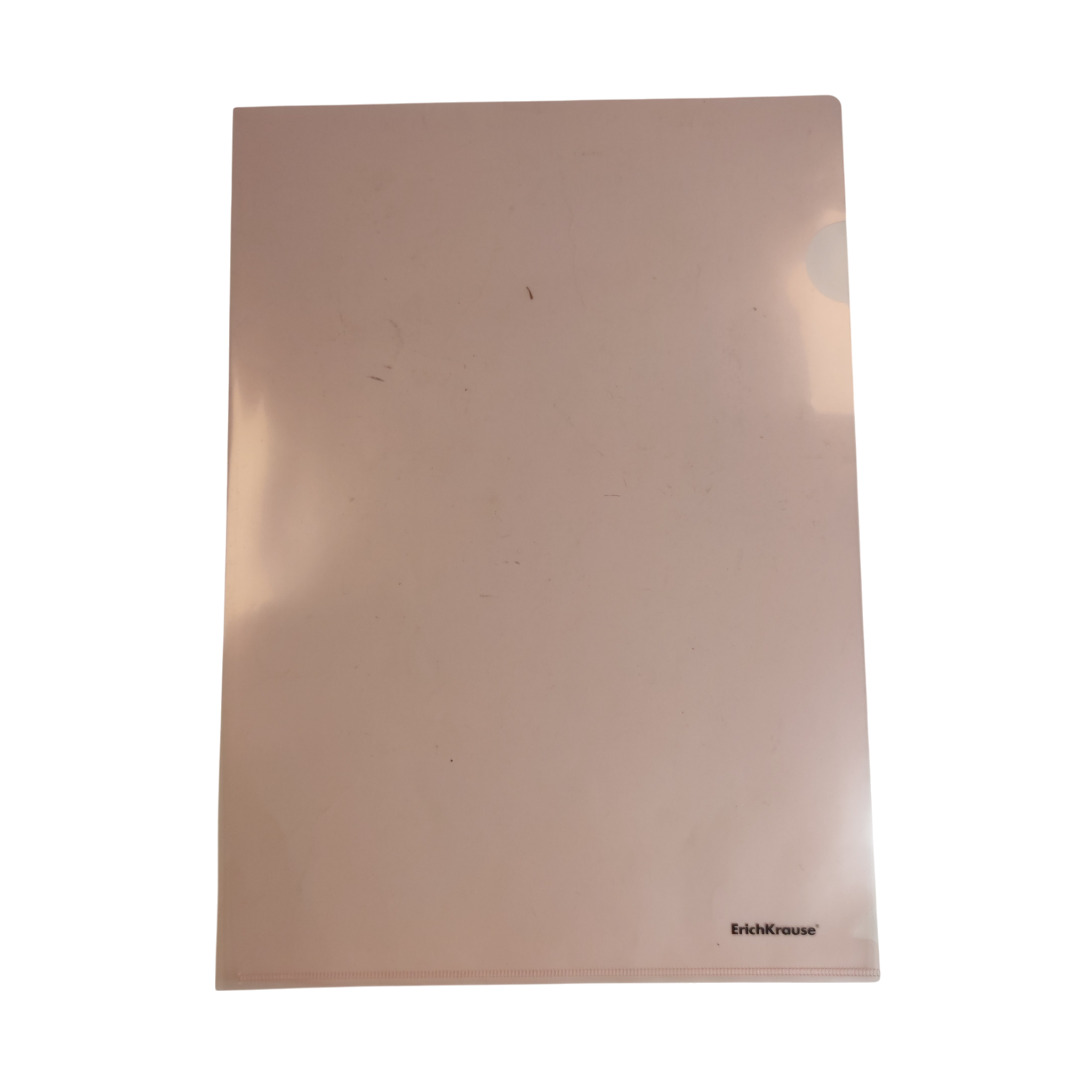 L-tasku A4 Clear Standart punane