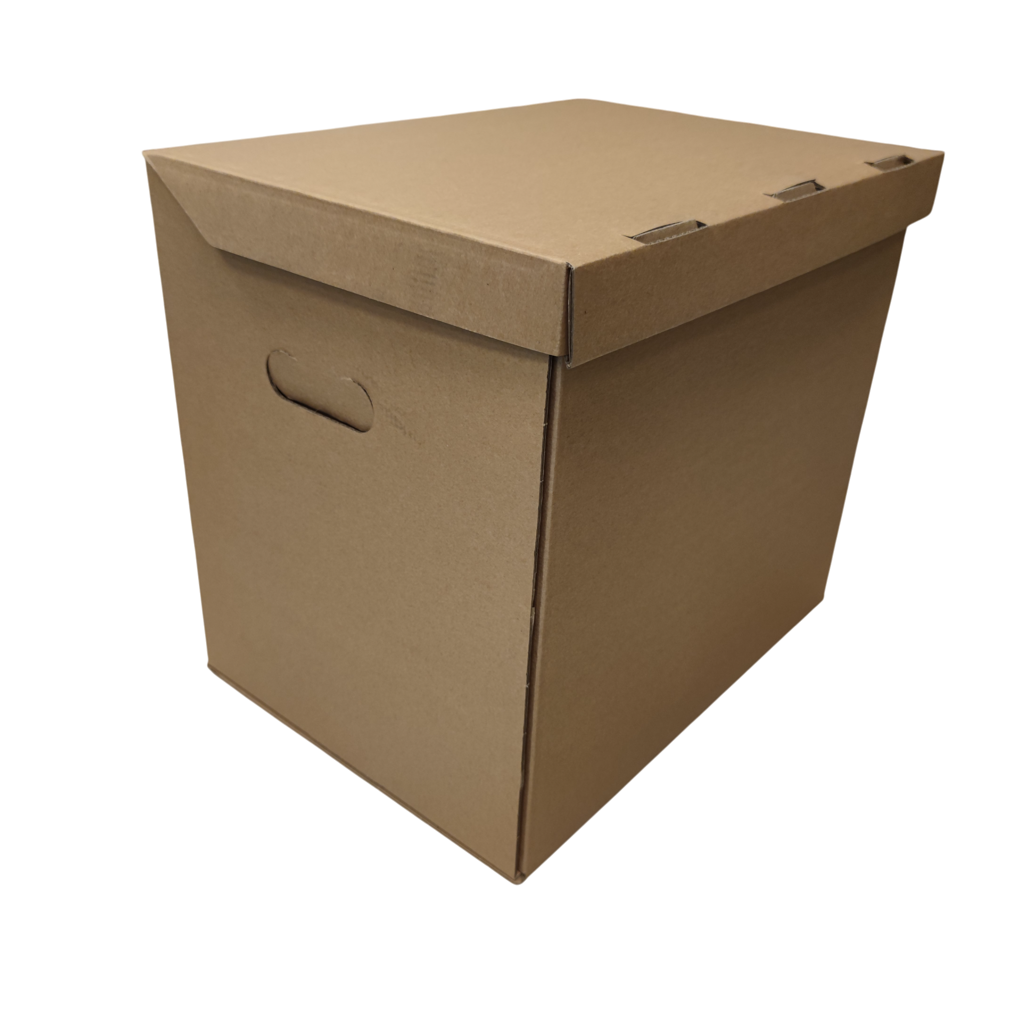 Lainepappkast 400x300x370mm 5-kihiline pruun