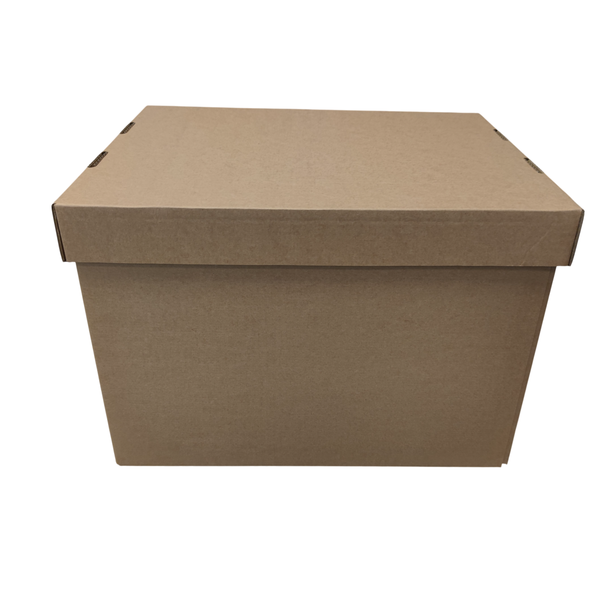 Lainepappkast käeavadega 3-kihiline pruun 402x332x283mm + kaas