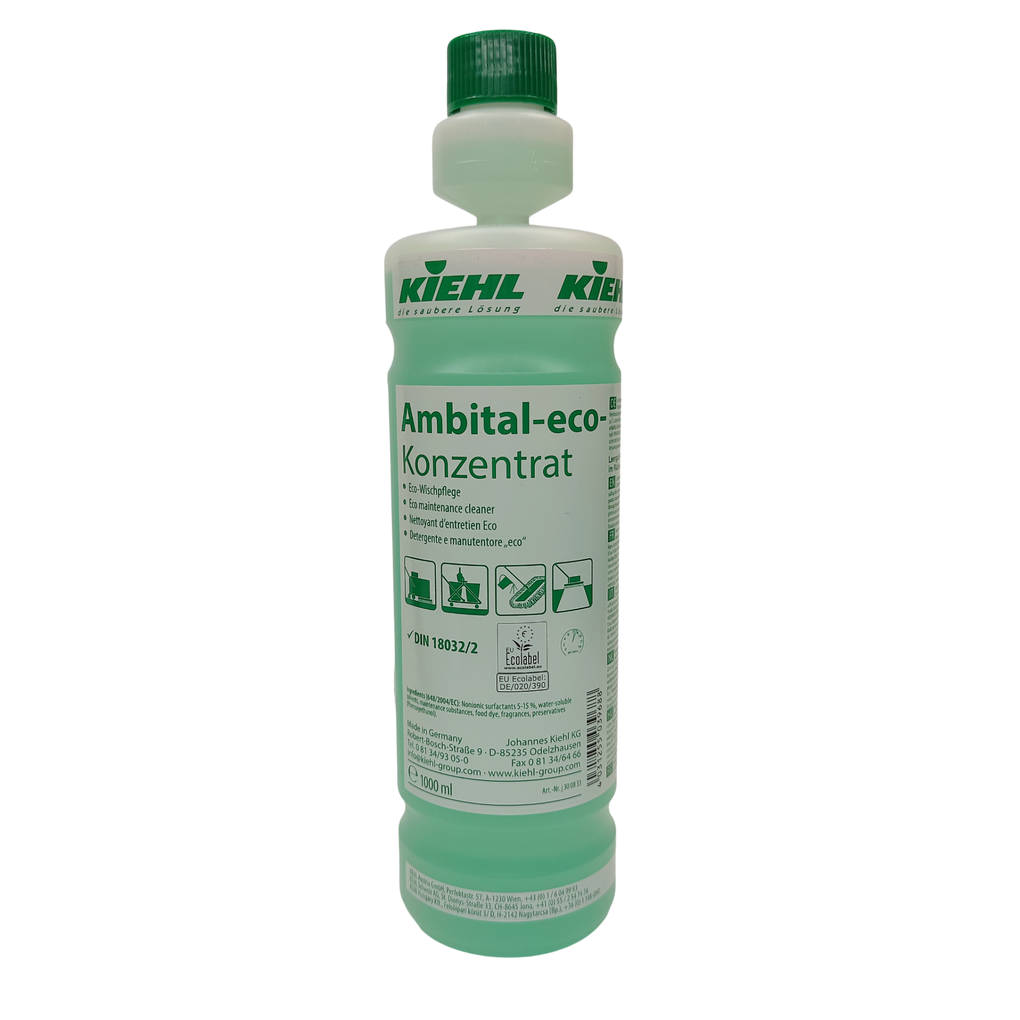 Kiehl Ambital-eco Kontsentraat 1L hooldusaine ökomärgisega