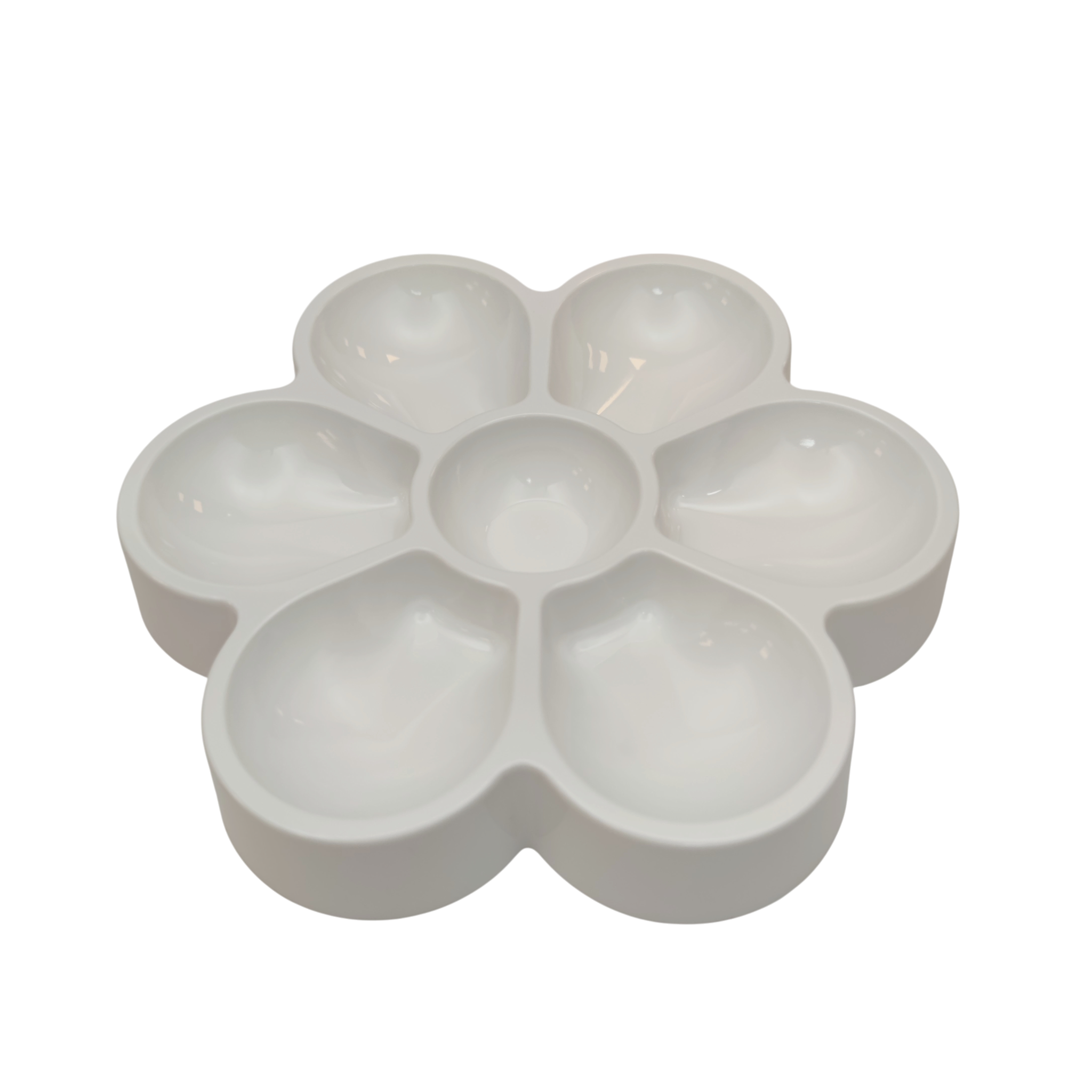 Värvialus lill plastik 7 kohta