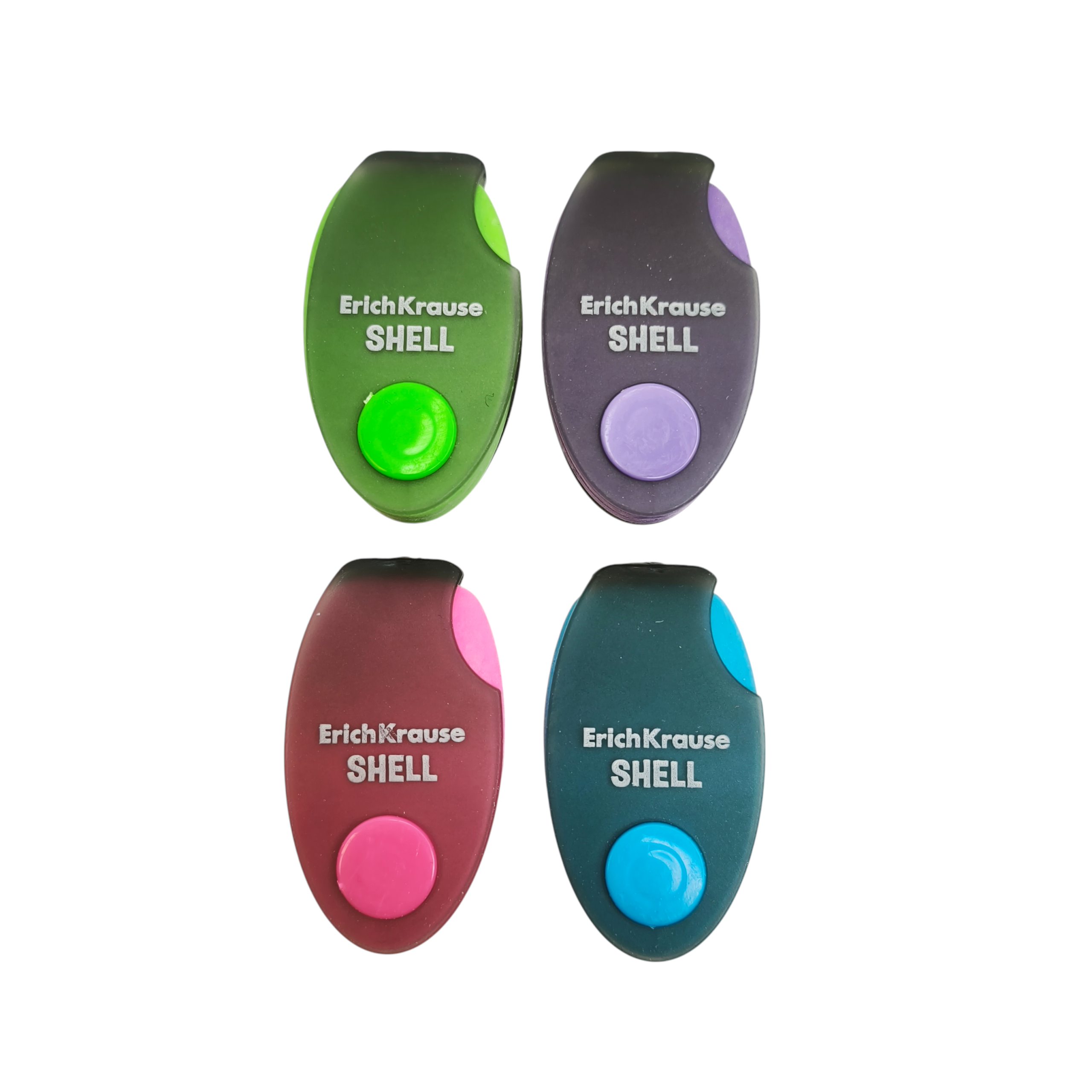 Kustukumm Shell 59x53x14mm plastümbris 24tk/pk