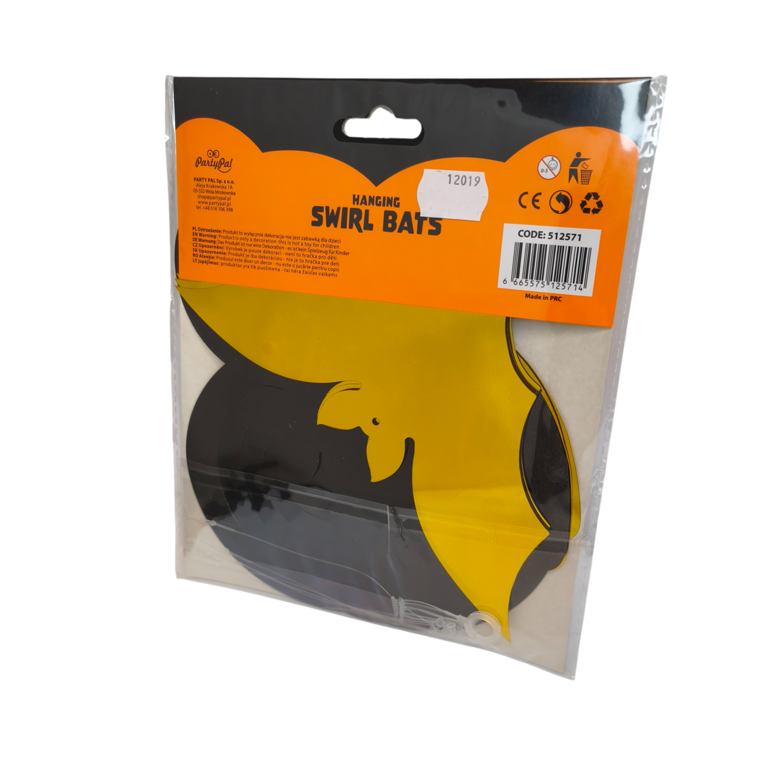 Nahkhiire spiraalid Halloweeniks 6tk/pk - Image 2