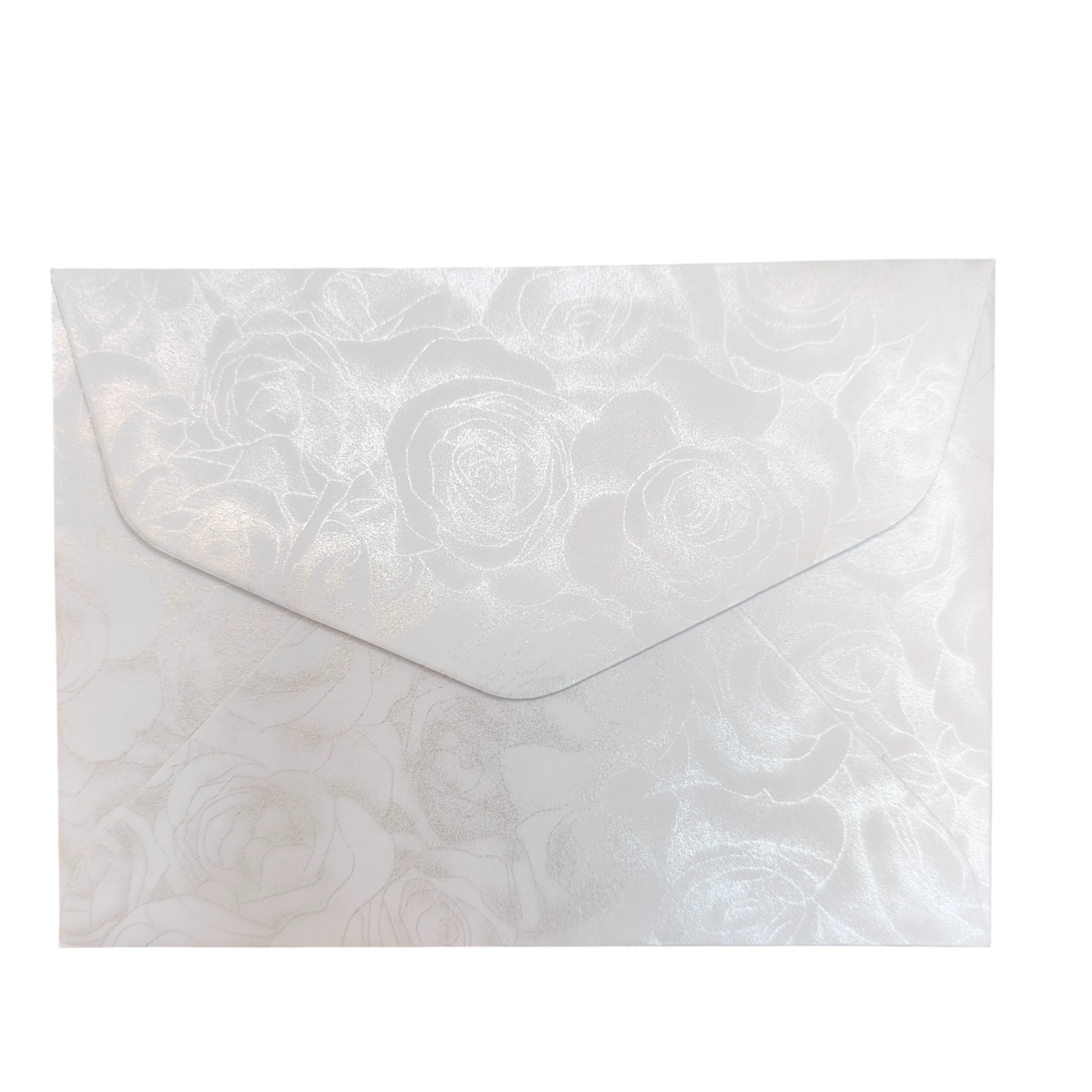 Ümbrik Galeria Papieru 120g 88x125mm Roses White 10tk/pk