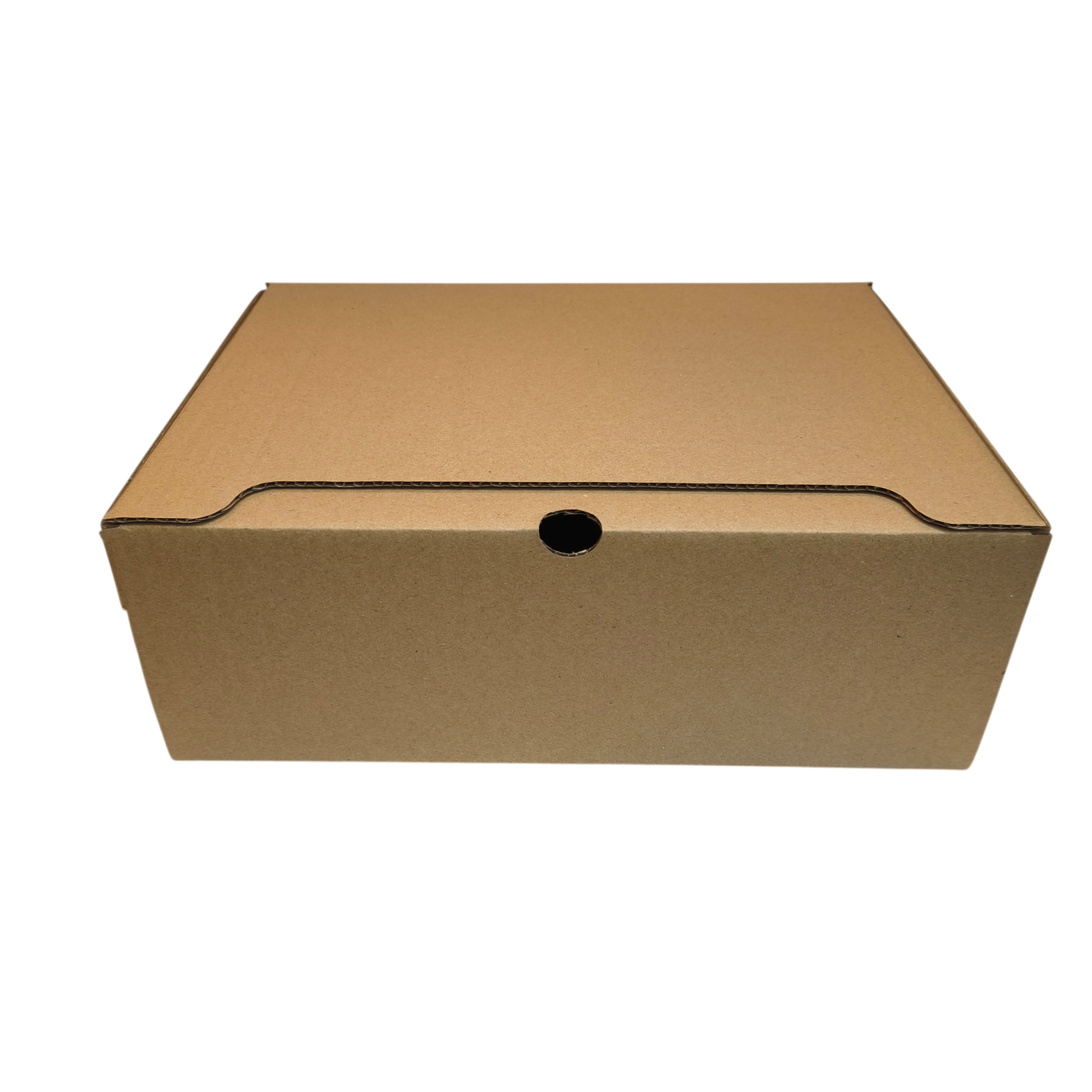 Arhiivikarp 12cm pinnalaotus pruun