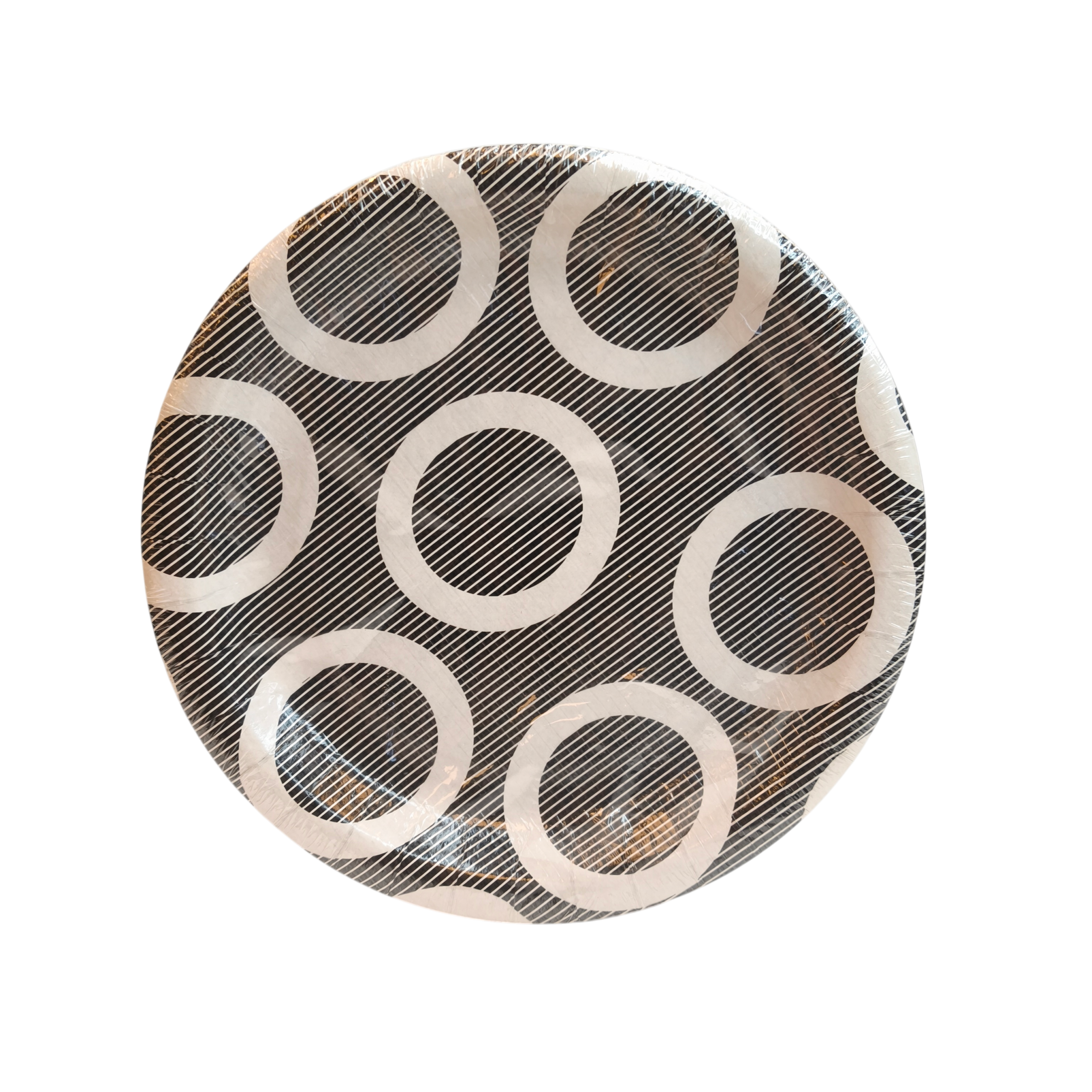 Taldrik Ring must 23cm 10tk