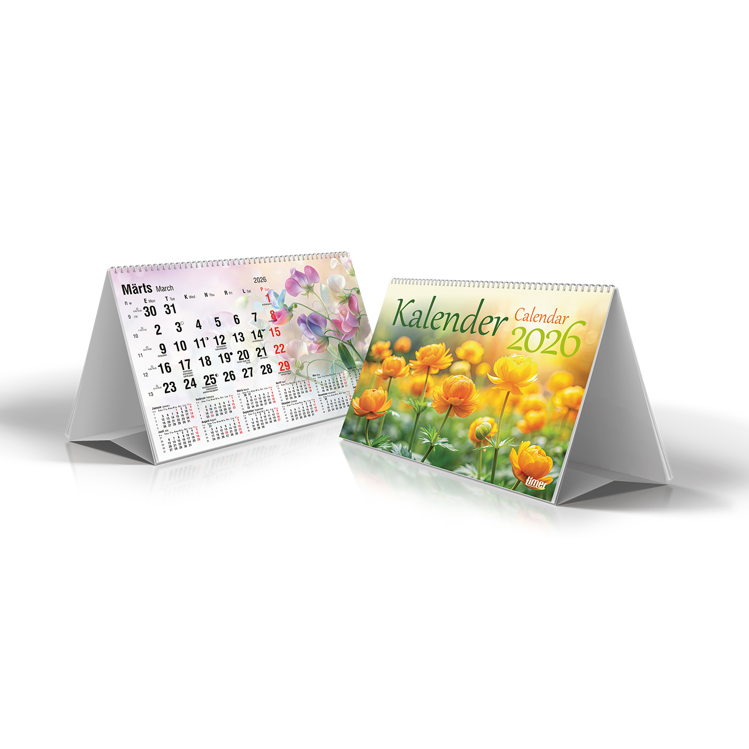 Lauakolmnurk lauakalender Timer