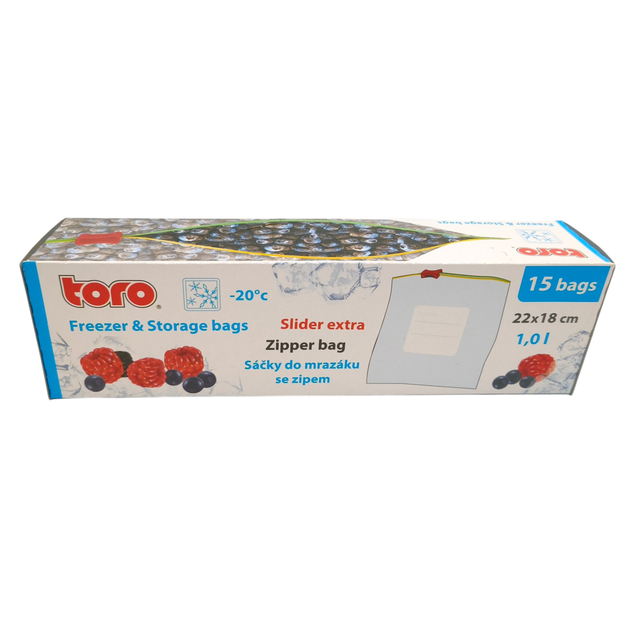 Säilituskott Extra 1L 15tk/pk