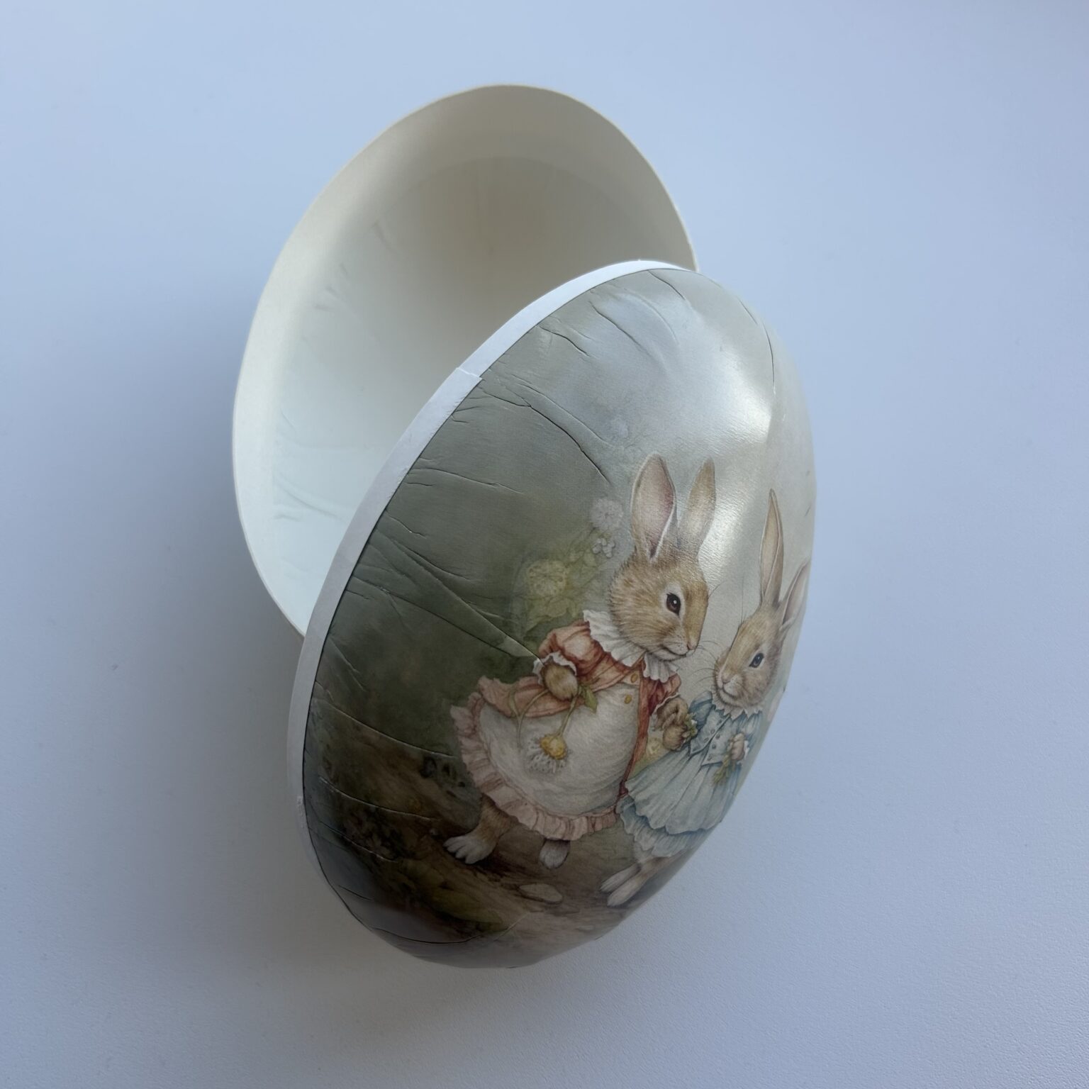 Lihavõttemuna Jänes retro 15cm - Image 2