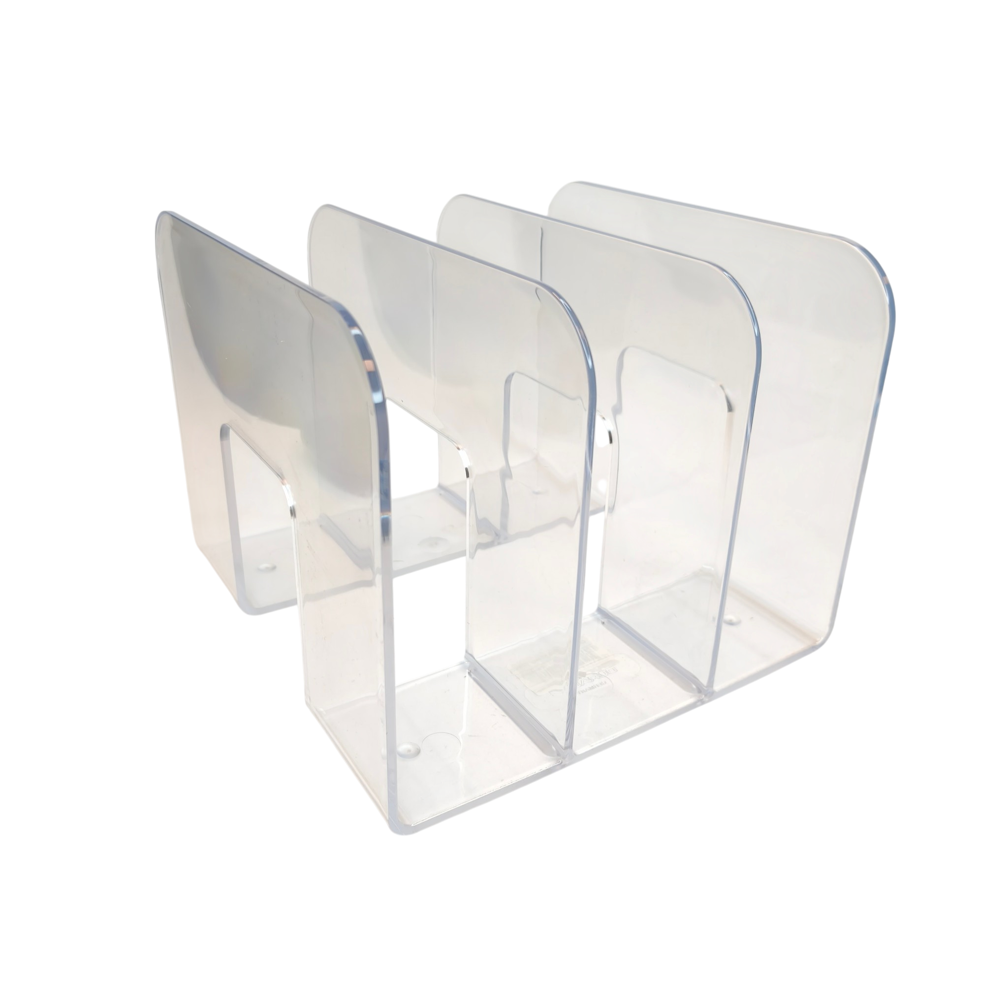 Dokumendihoidja 3-osaline 65mm lai läbipaistev Durable Trend 1395