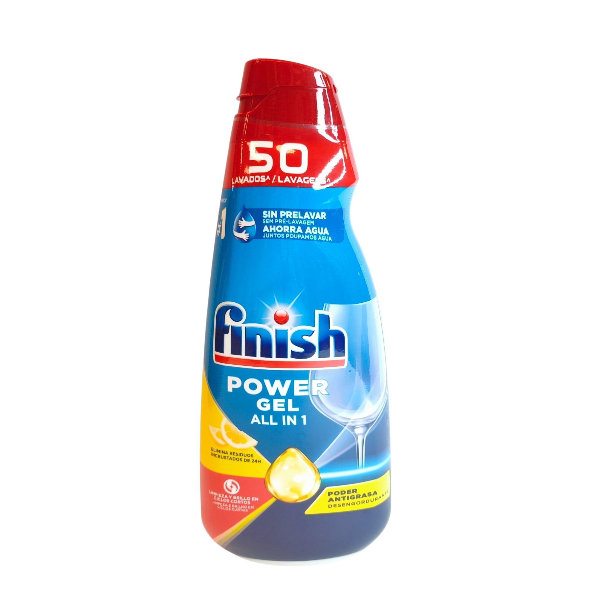 Finish nõudepesumasina geel All in One Lemon 1L