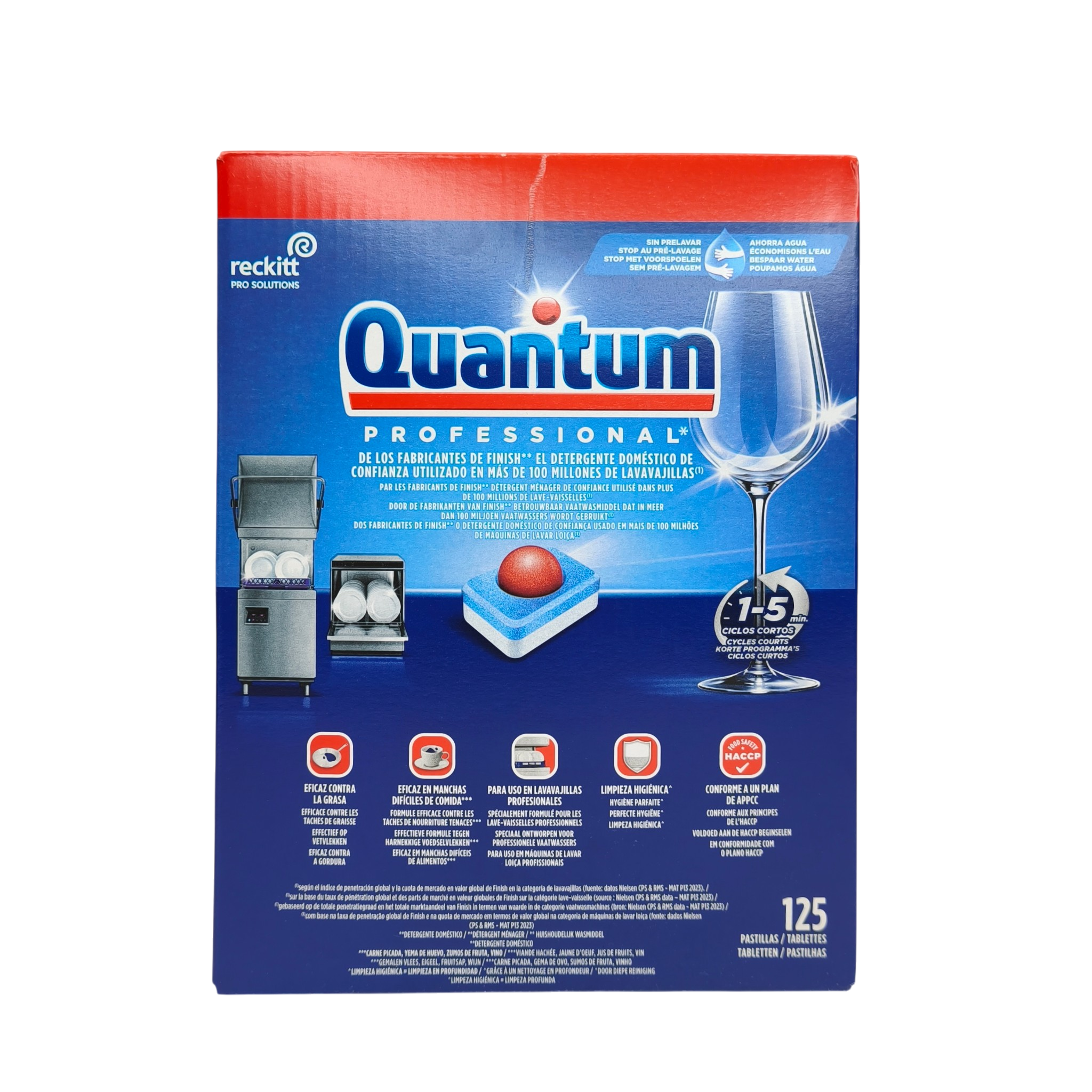 Finish Professional Quantum nõudepesumasina tabletid 125tk/pk