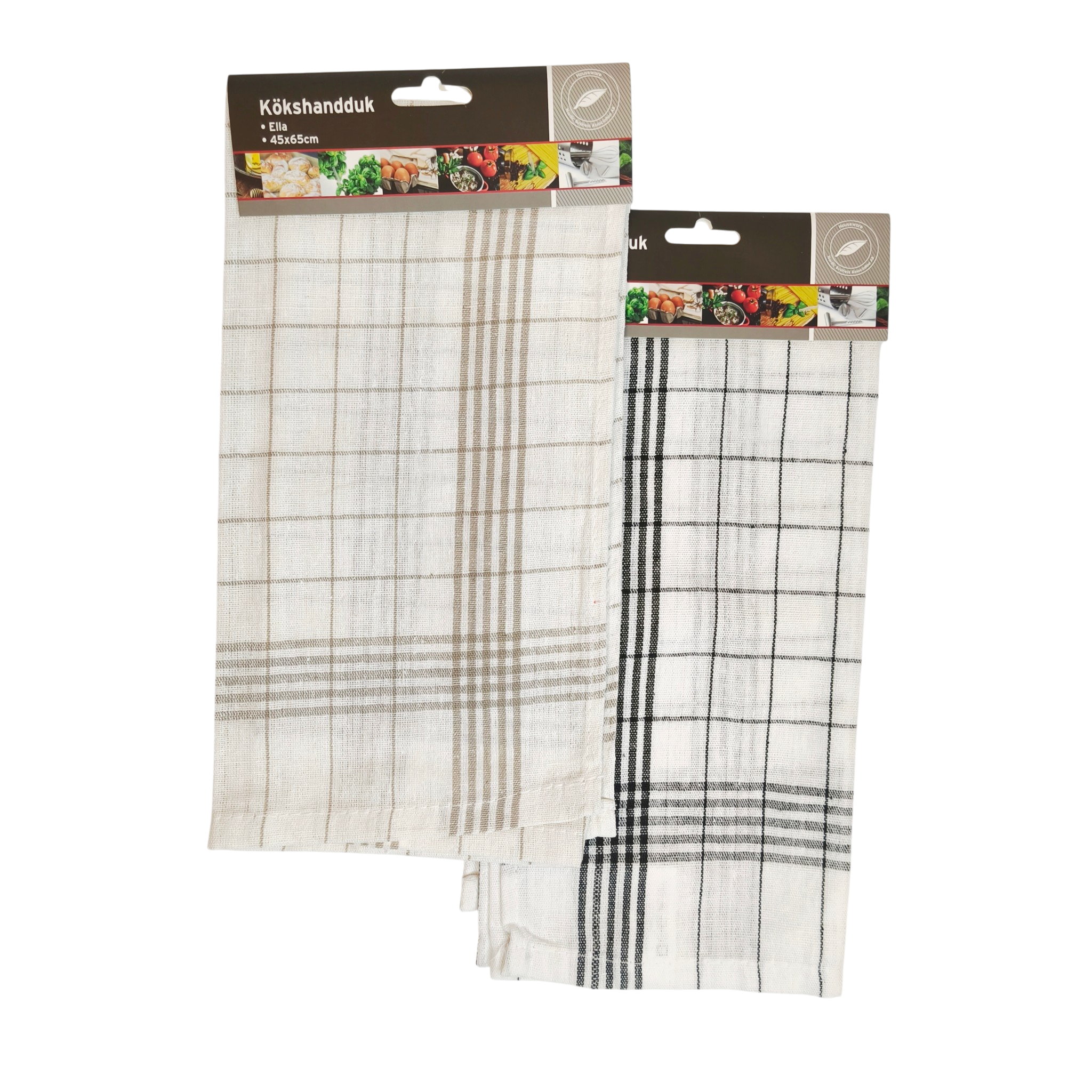 Köögirätik Ella ruuduline 45x65cm