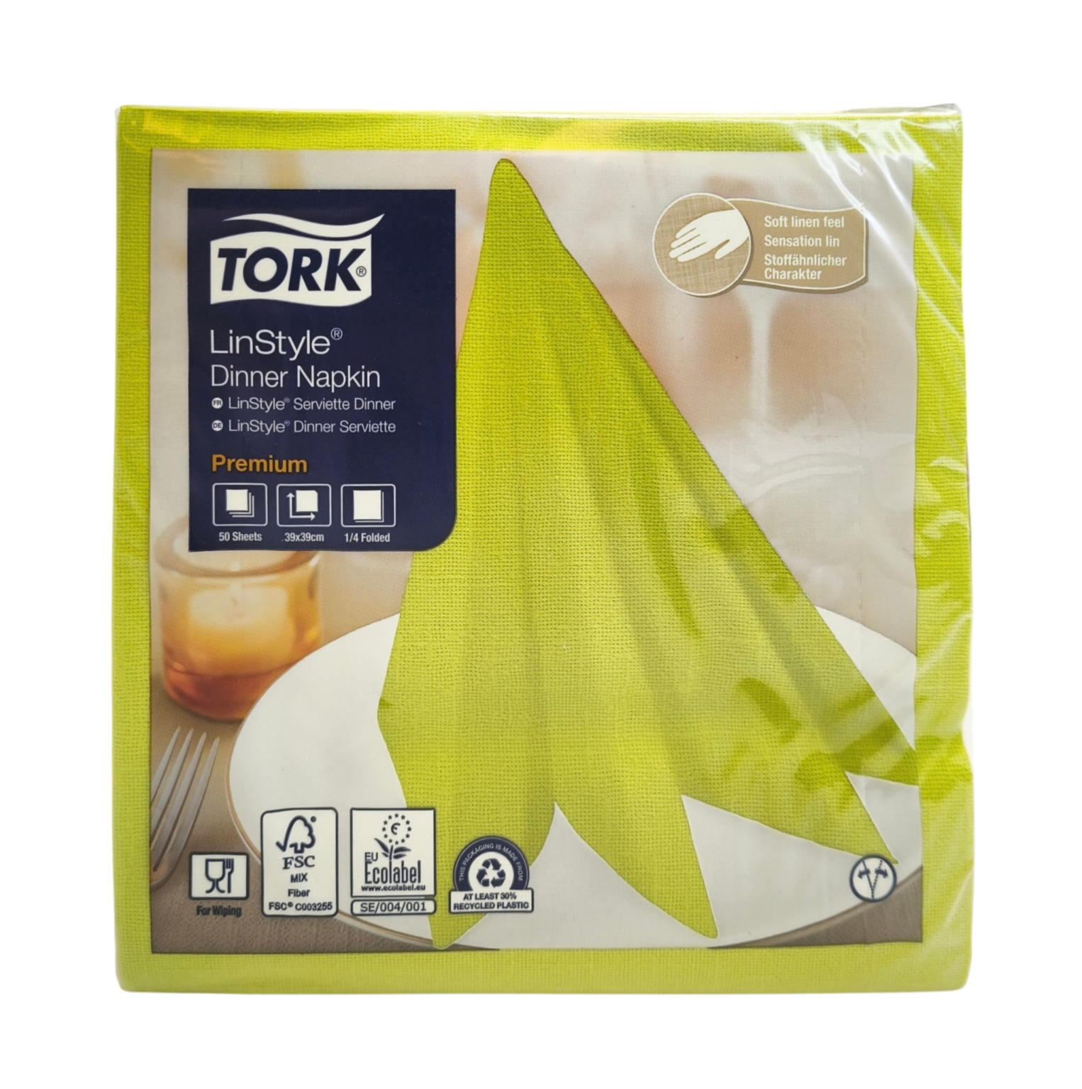 Tork LinStyle õhtusöögisalvrätikud 4F 39x39cm 50tk/pk - Image 7
