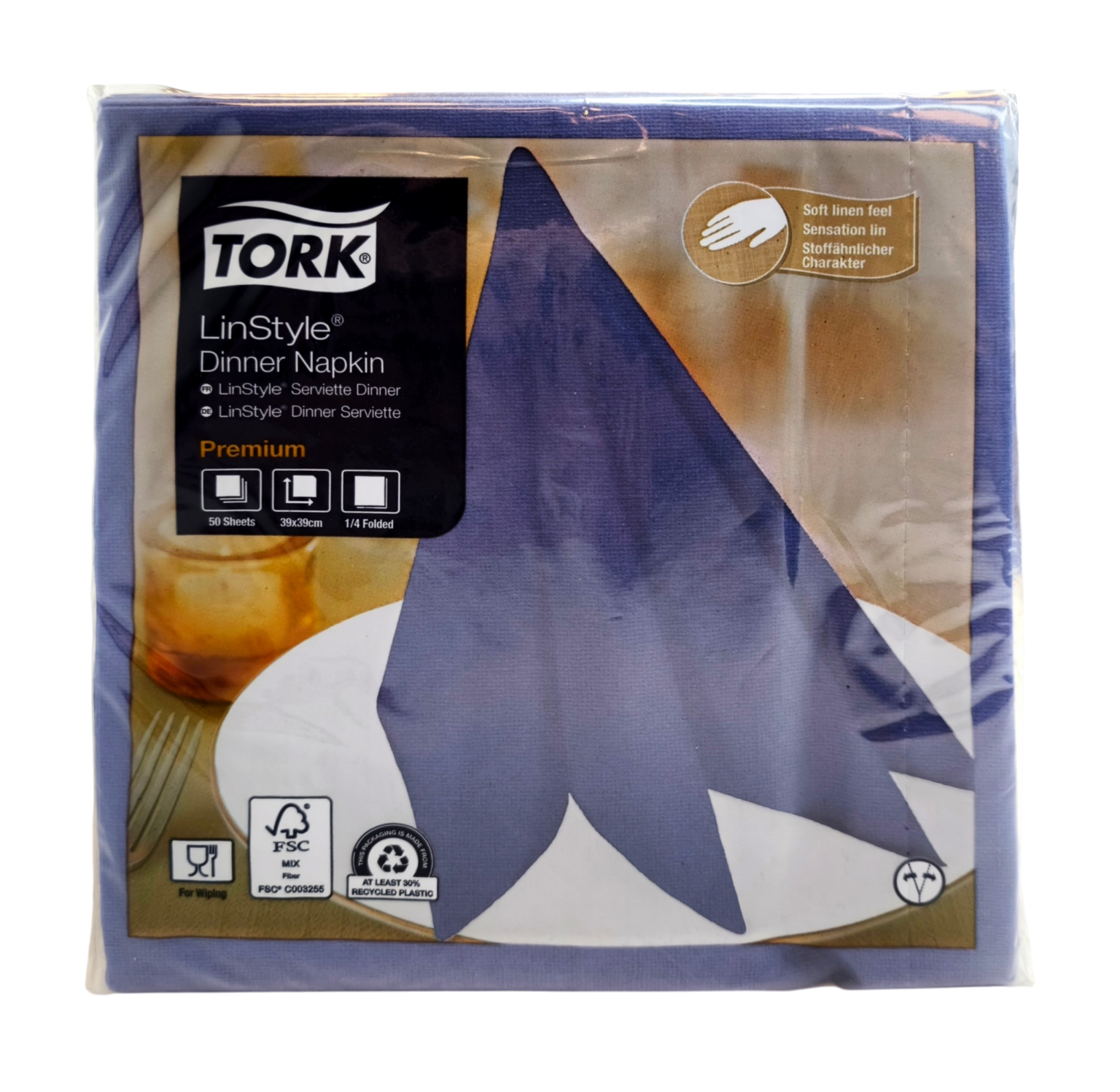 Tork LinStyle õhtusöögisalvrätikud 4F 39x39cm 50tk/pk - Image 6