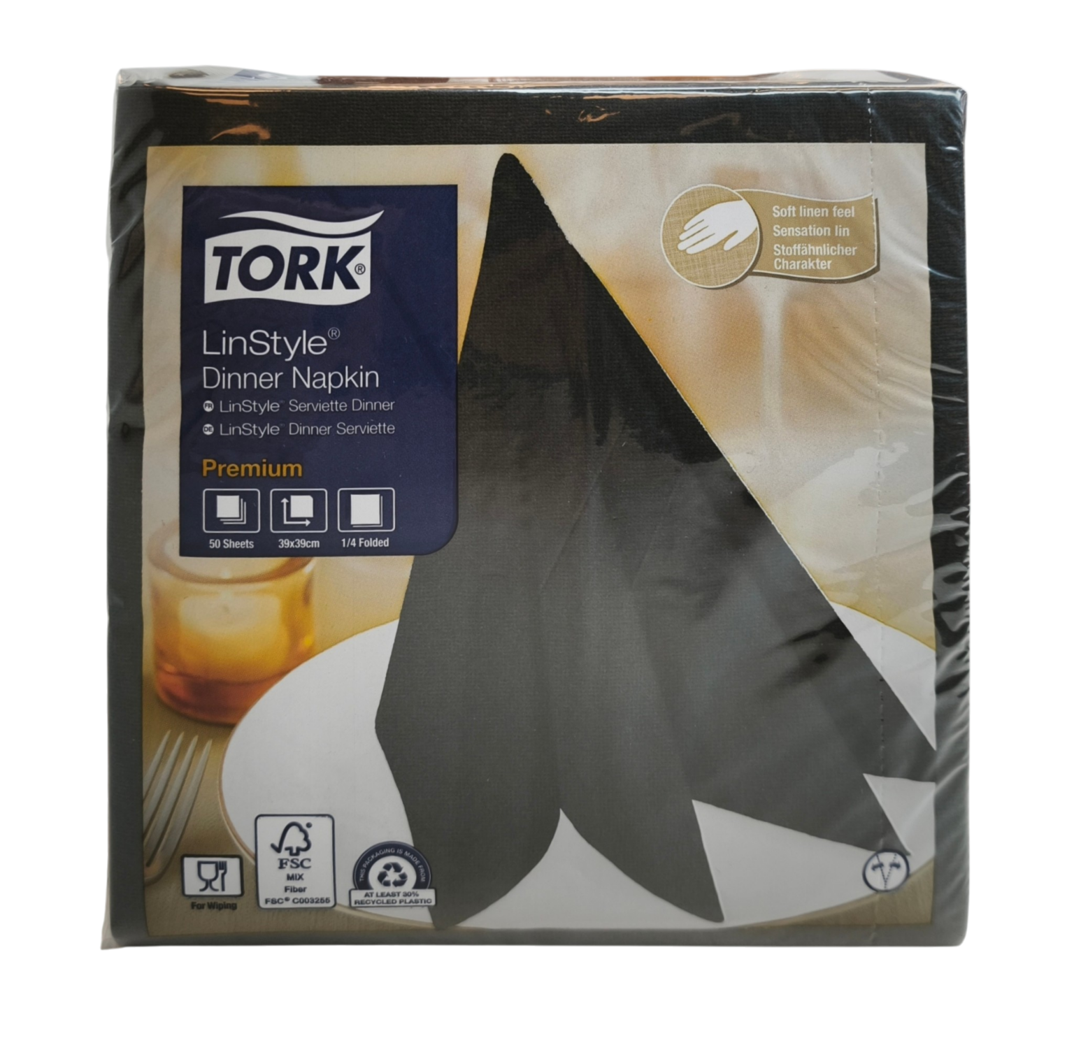 Tork LinStyle õhtusöögisalvrätikud 4F 39x39cm 50tk/pk - Image 5