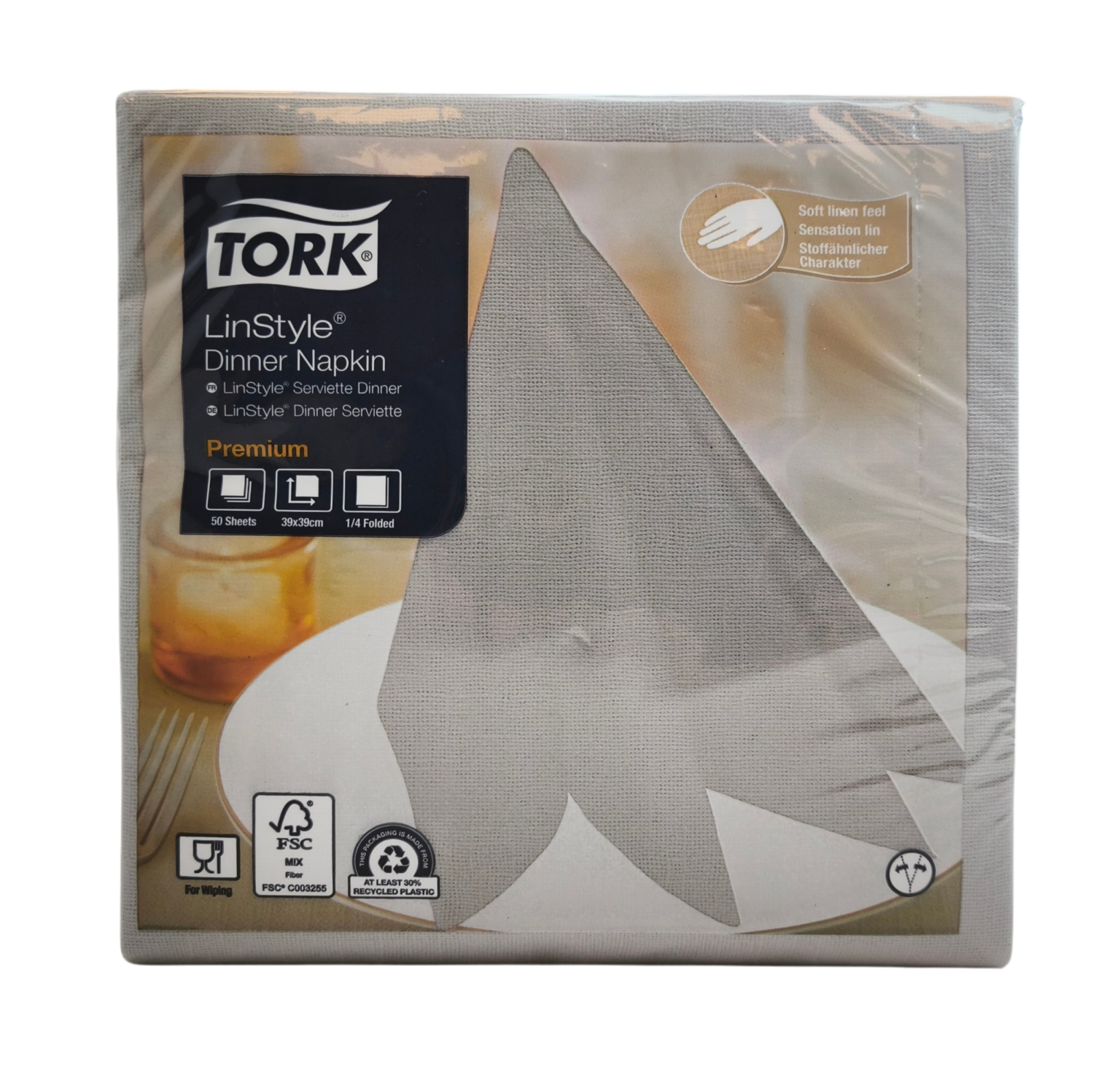 Tork LinStyle õhtusöögisalvrätikud 4F 39x39cm 50tk/pk - Image 4