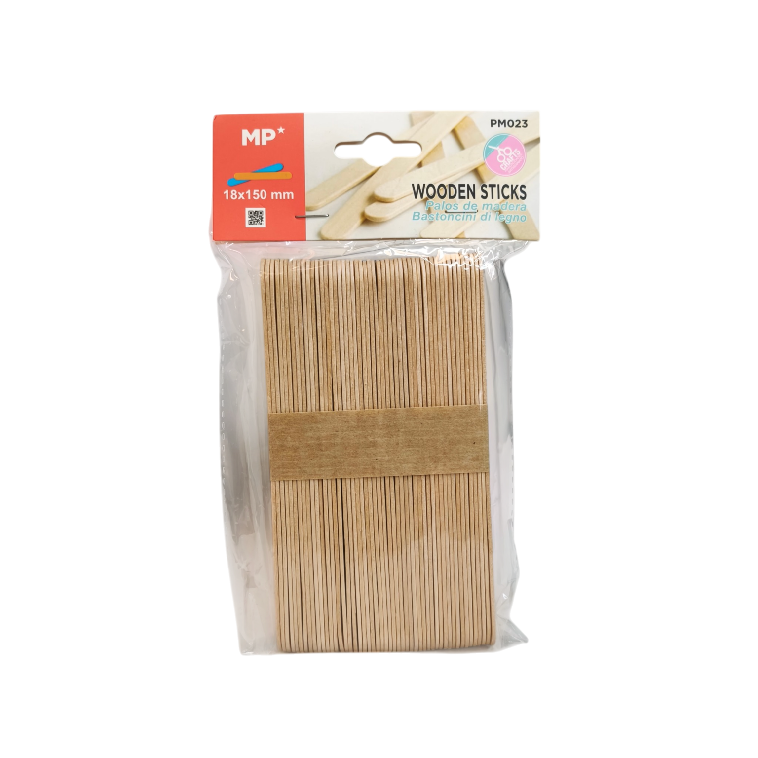 Puidust jäätisepulgad 150x18mm 50tk/pk