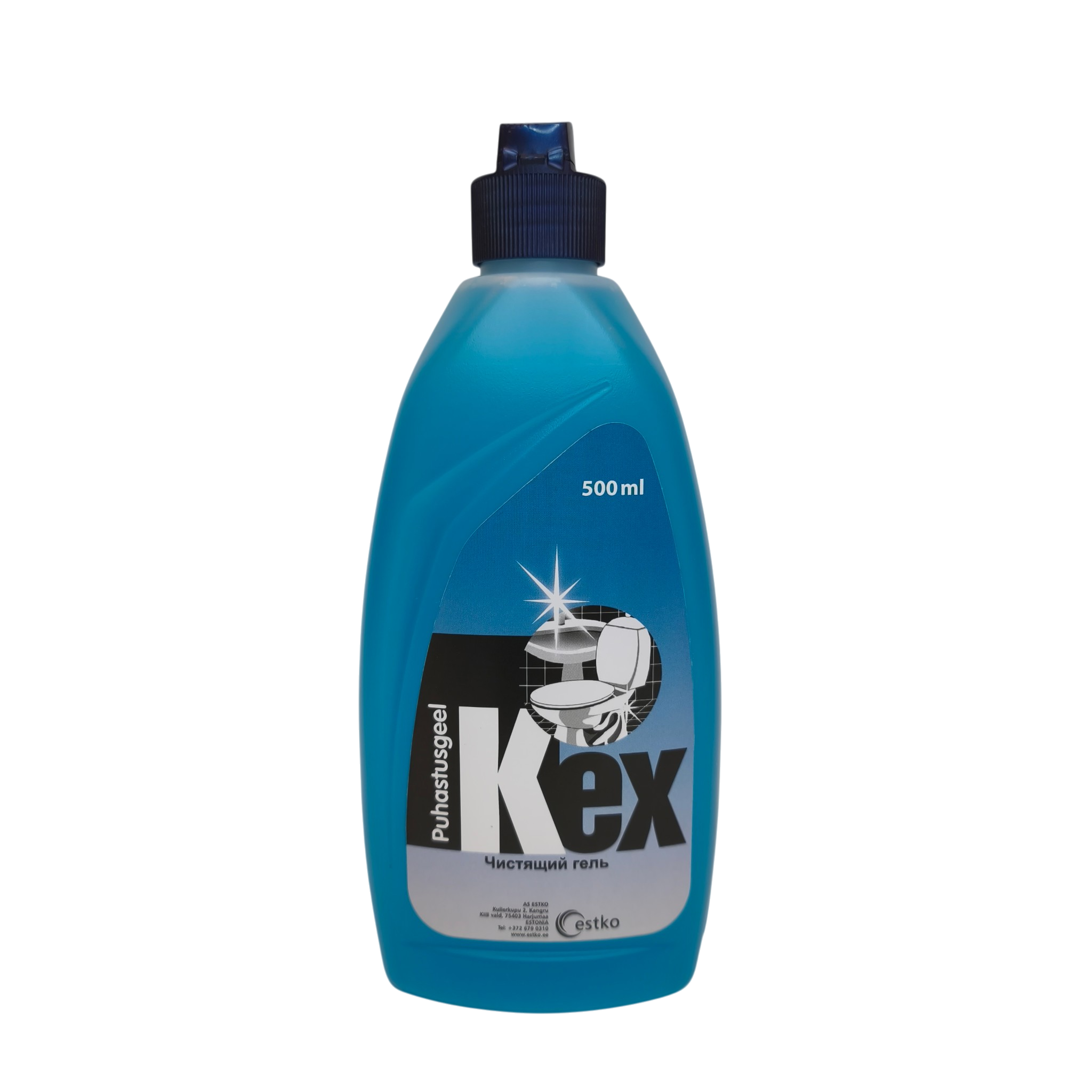 Kex wc puhastusgeel 500ml sinine