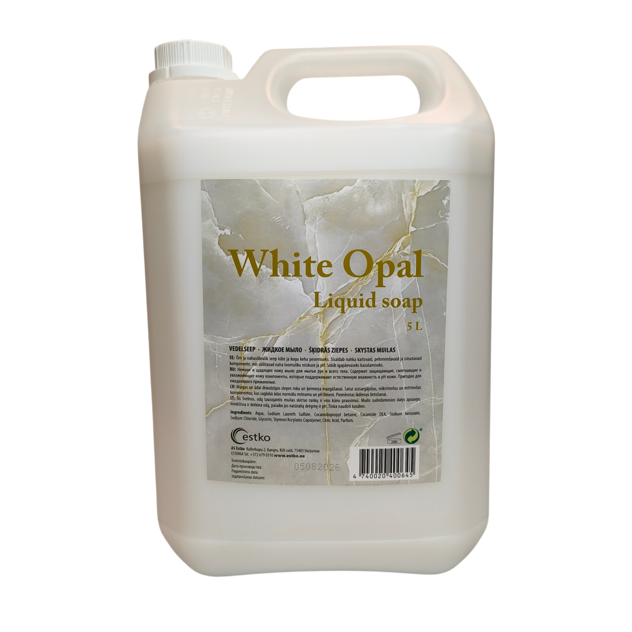 Vedelseep Valge 5L