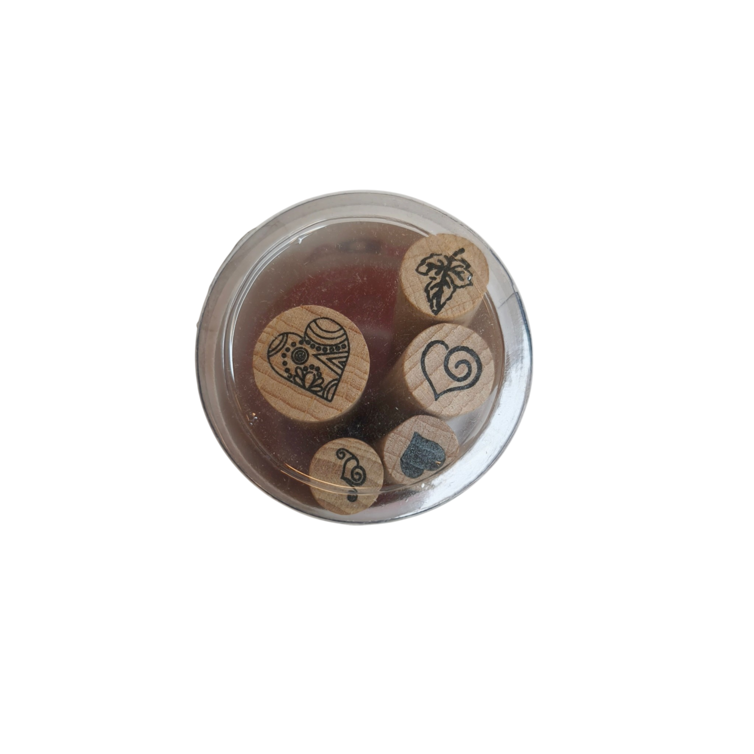 Templikomplekt M&M südamed 5tk/pk - Pilt 2